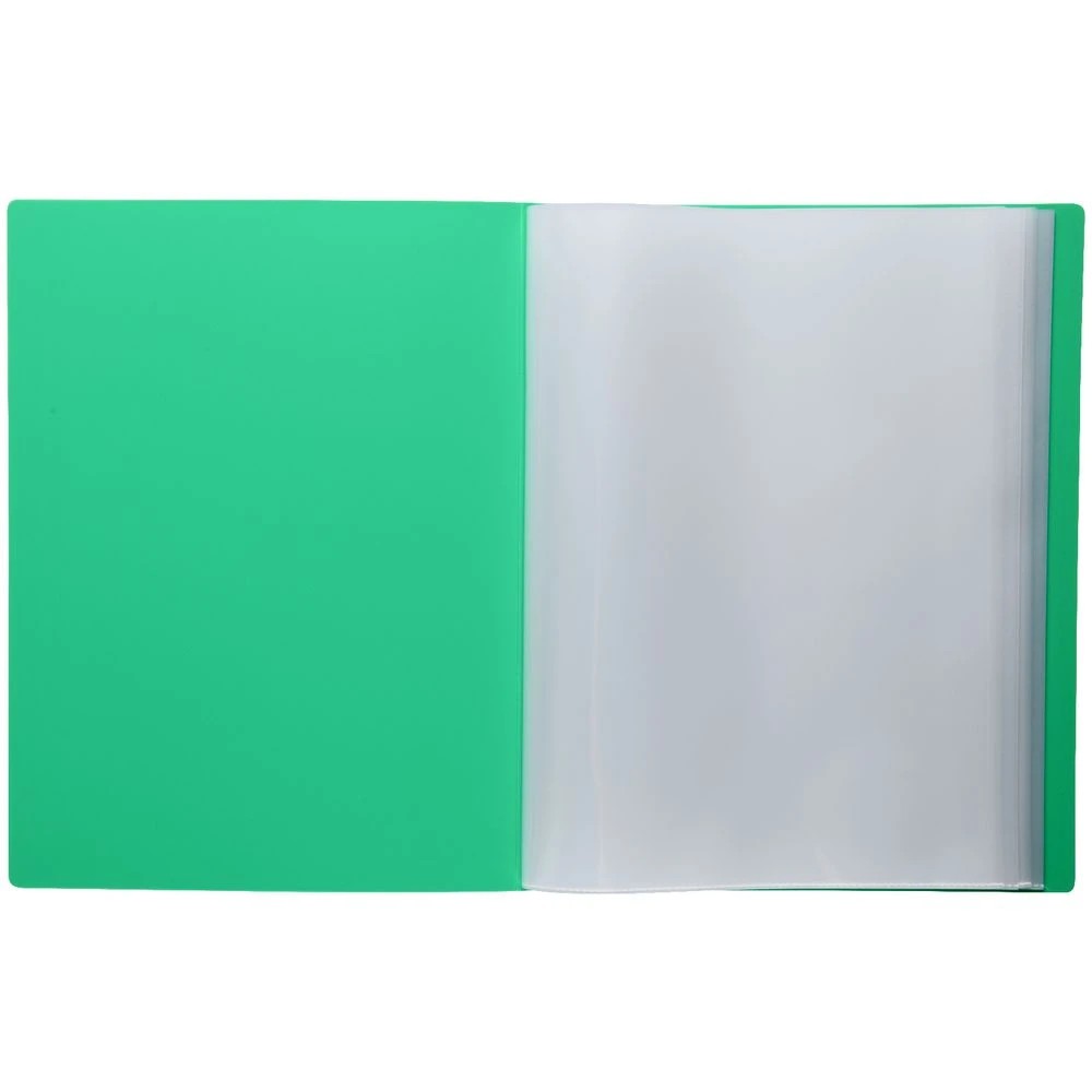 3 Aqua Drops Display Book Fixed 40 Pockets Vivid Green, 3 of 4