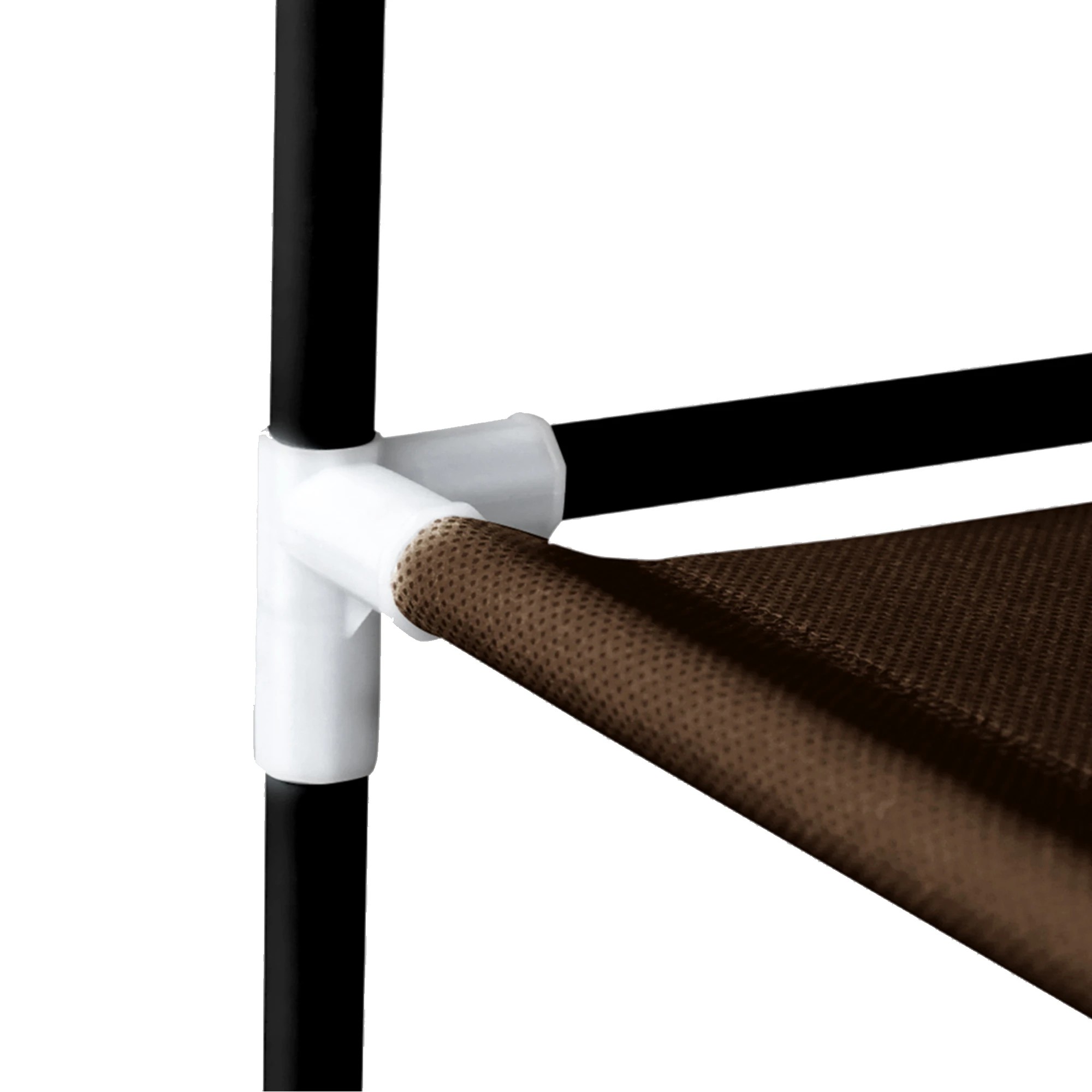 4 Levede 2Pcs 10 Tier Poratable Shoe Rack With Cover - Brown, 4 of 6