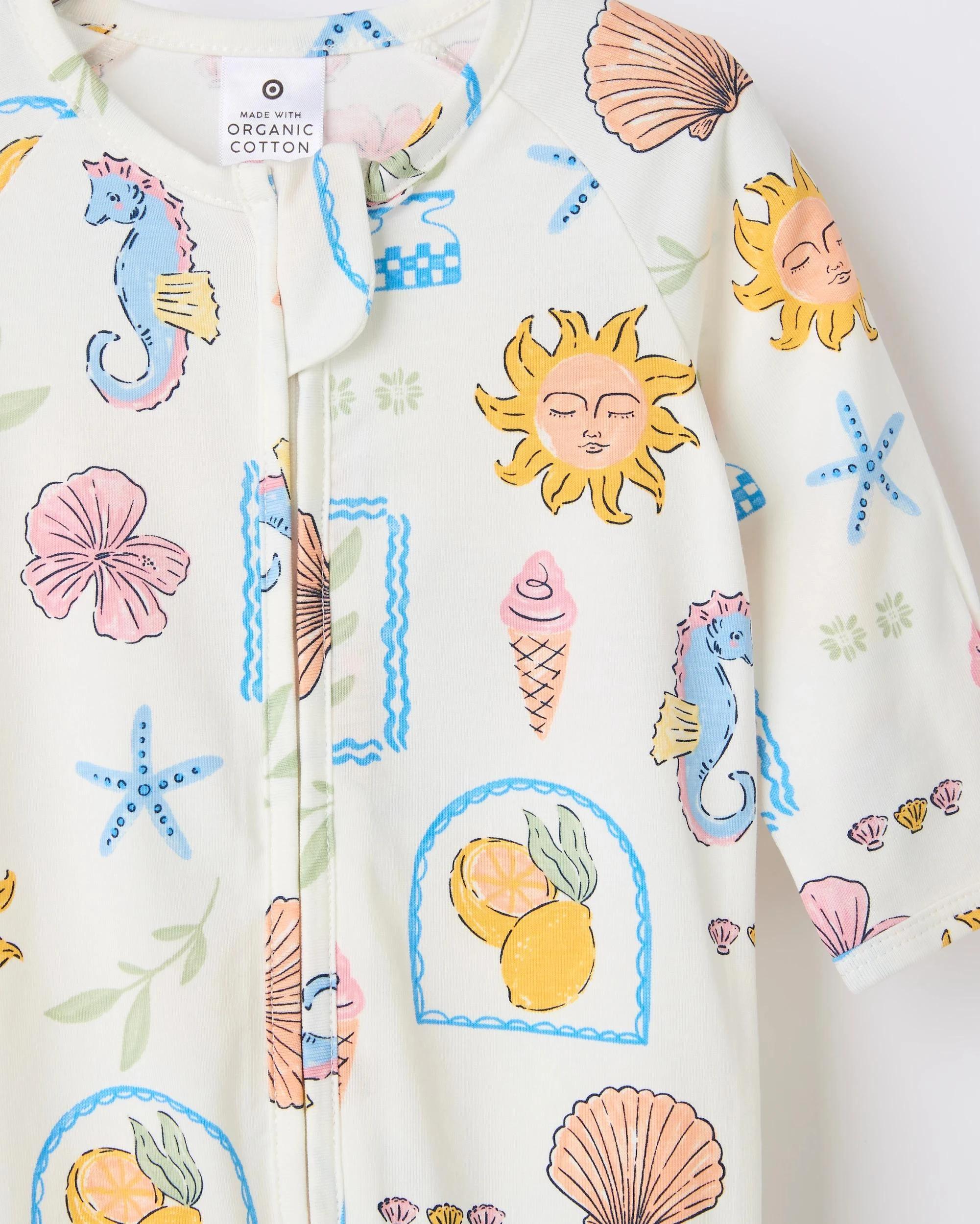 2 Target Baby Baby Organic Cotton Footless Coverall SUNNYDAZE, 2 of 2