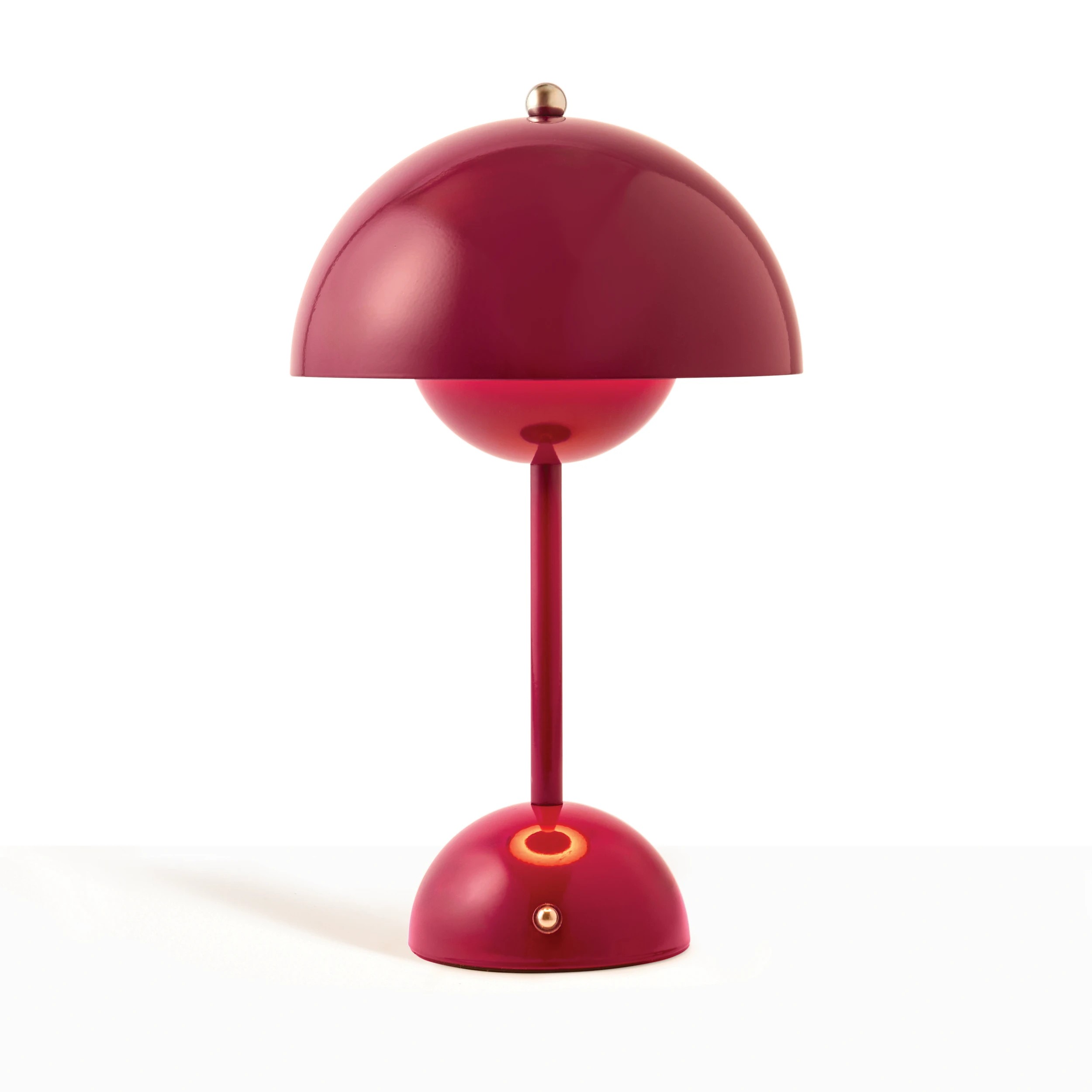 1 Nico Portable Rechargeable Lamp - Berry, 1 of 7