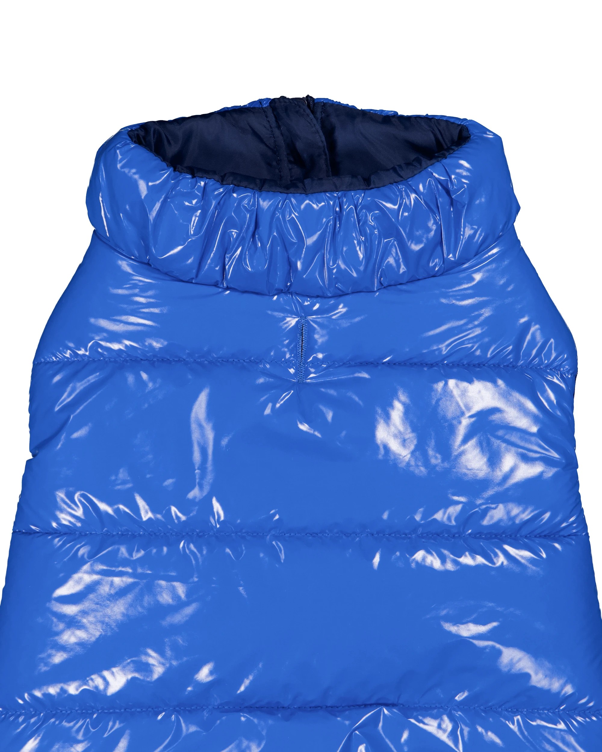 9 Pet Shine Puffer - Large, Blue and Navy, 9 of 10