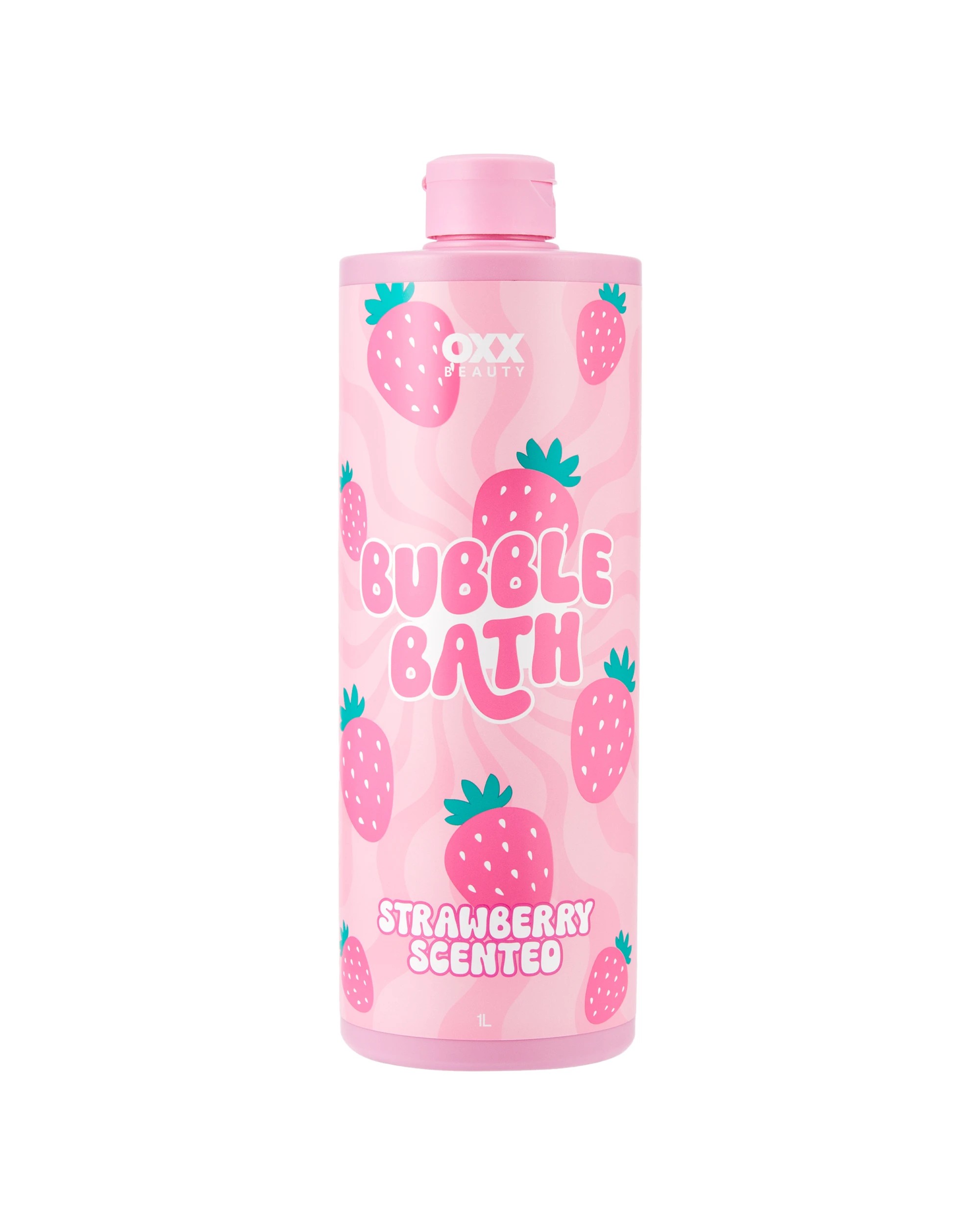 1 OXX Beauty Bubble Bath 1L - Strawberry Scented, 1 of 3