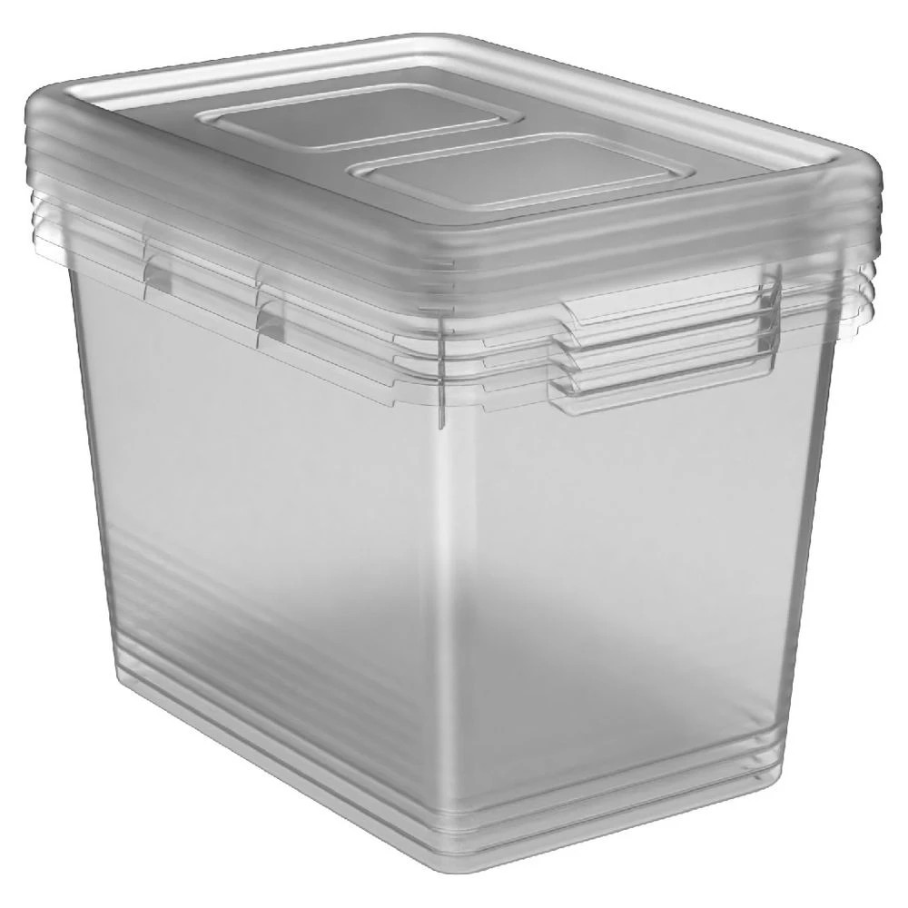 3 J.Burrows 20L Storage Container 4 Pack, 3 of 6