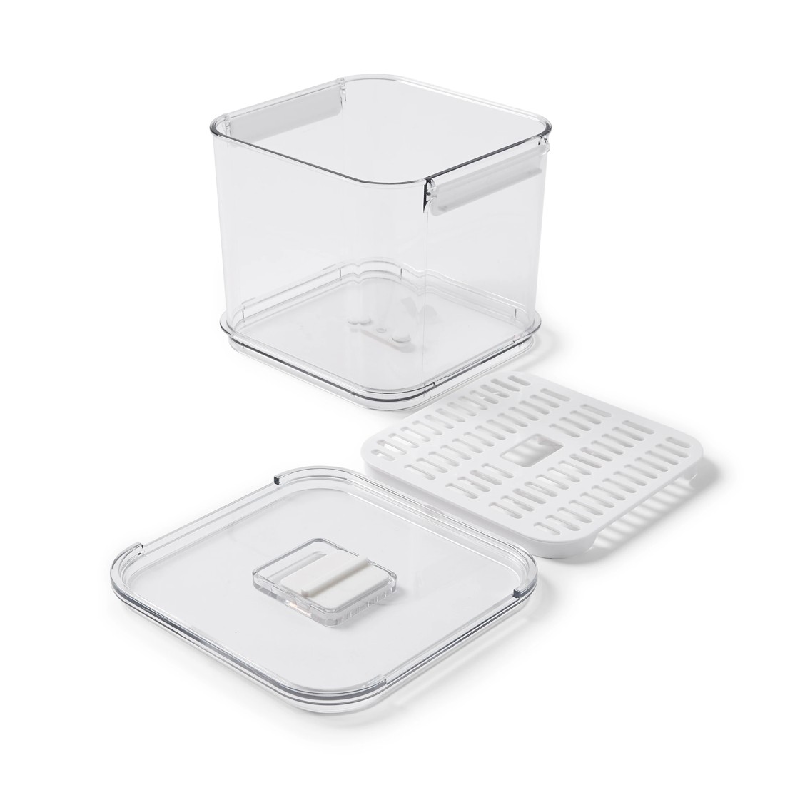 5 2.5L Fridge Storage - Clear and White, 5 of 7