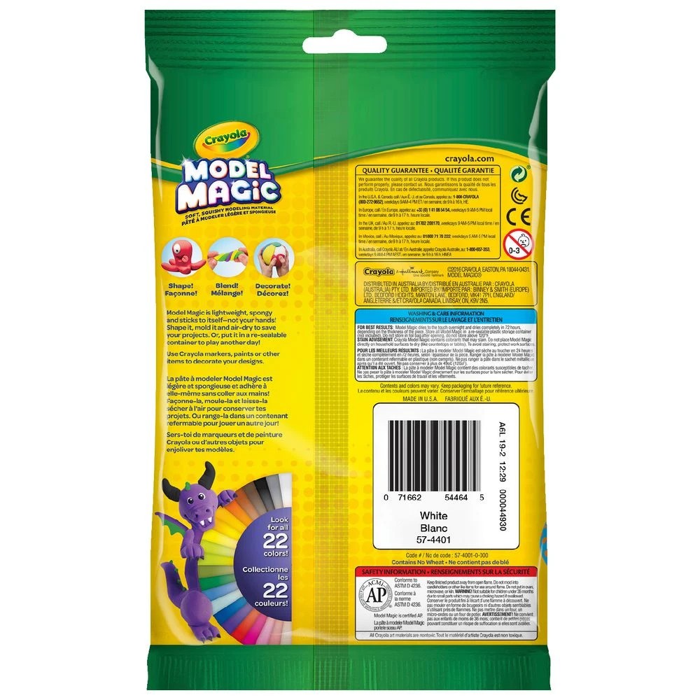 2 Crayola Model Magic White 113g, 2 of 3