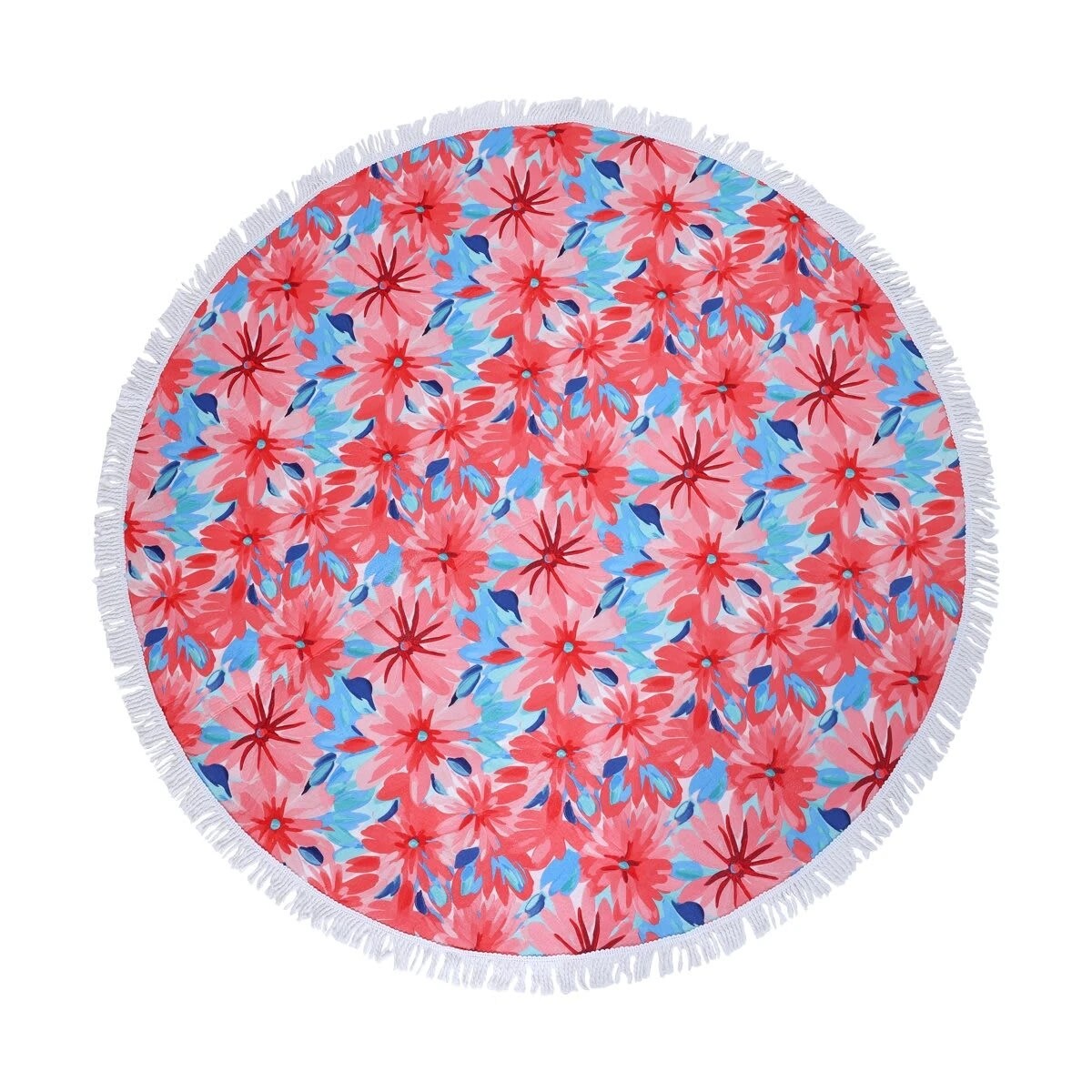 1 Floral Round Mat, 1 of 10