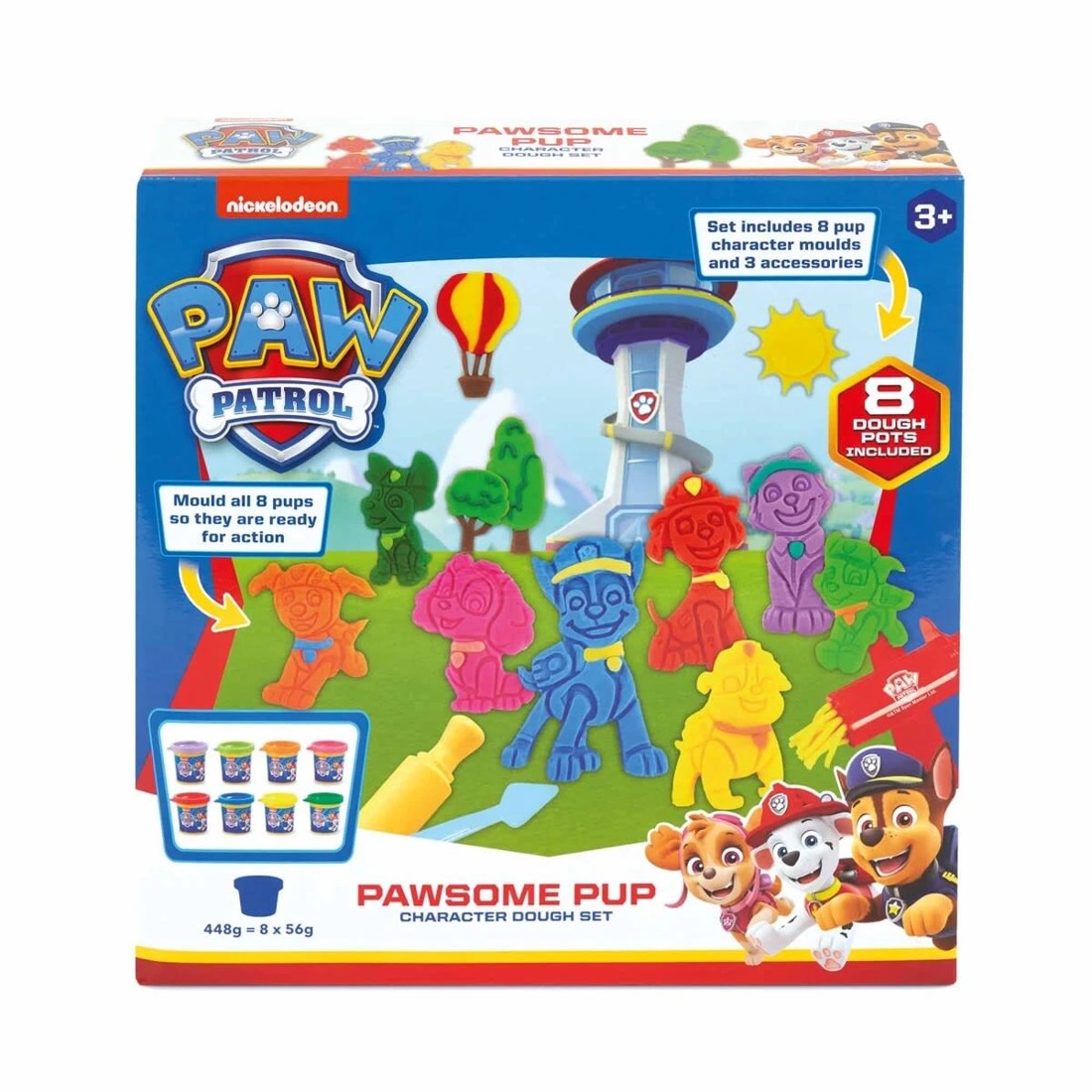 4 Nickelodeon PAW Patrol PAWsome Pup Character Dough Set, 4 of 4