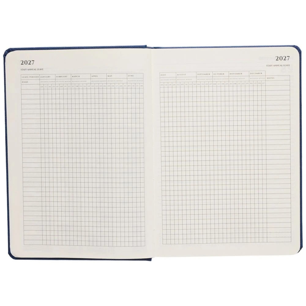 5 Officeworks A5 Day to Page Alavista 2027 Diary Navy, 5 of 7