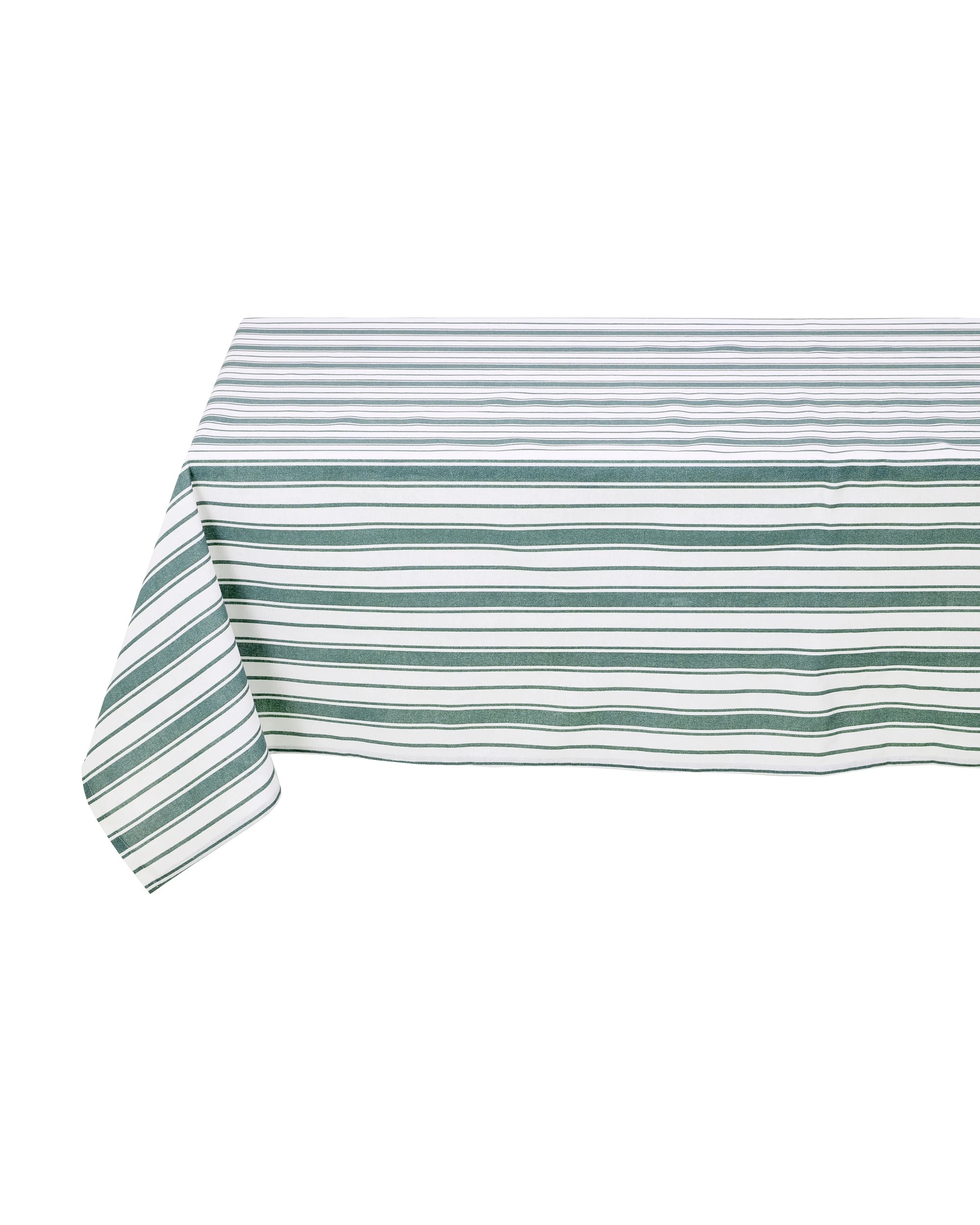 2 Green Stripe Tablecloth, 2 of 4
