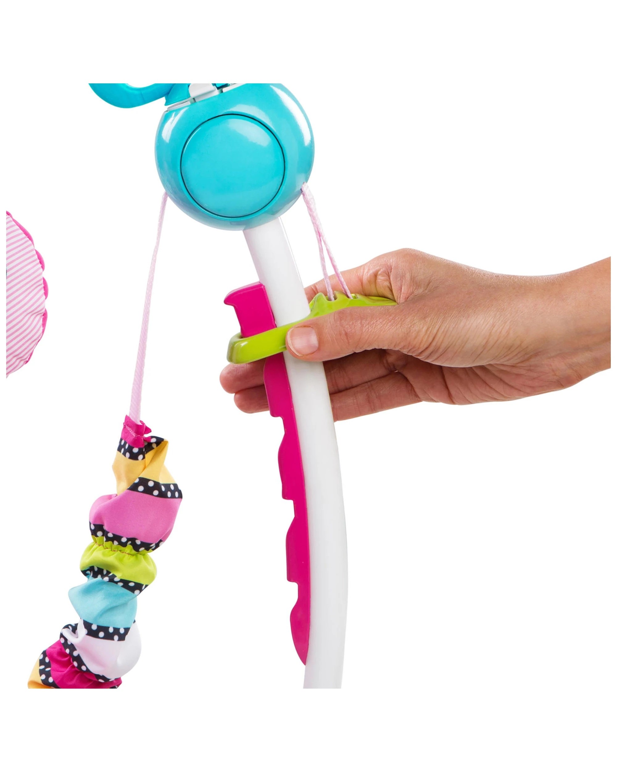 7 Bright Starts Minnie Mouse Baby Jumper Activity Centre Rotating Seat 6 Months - Multi, 7 of 9