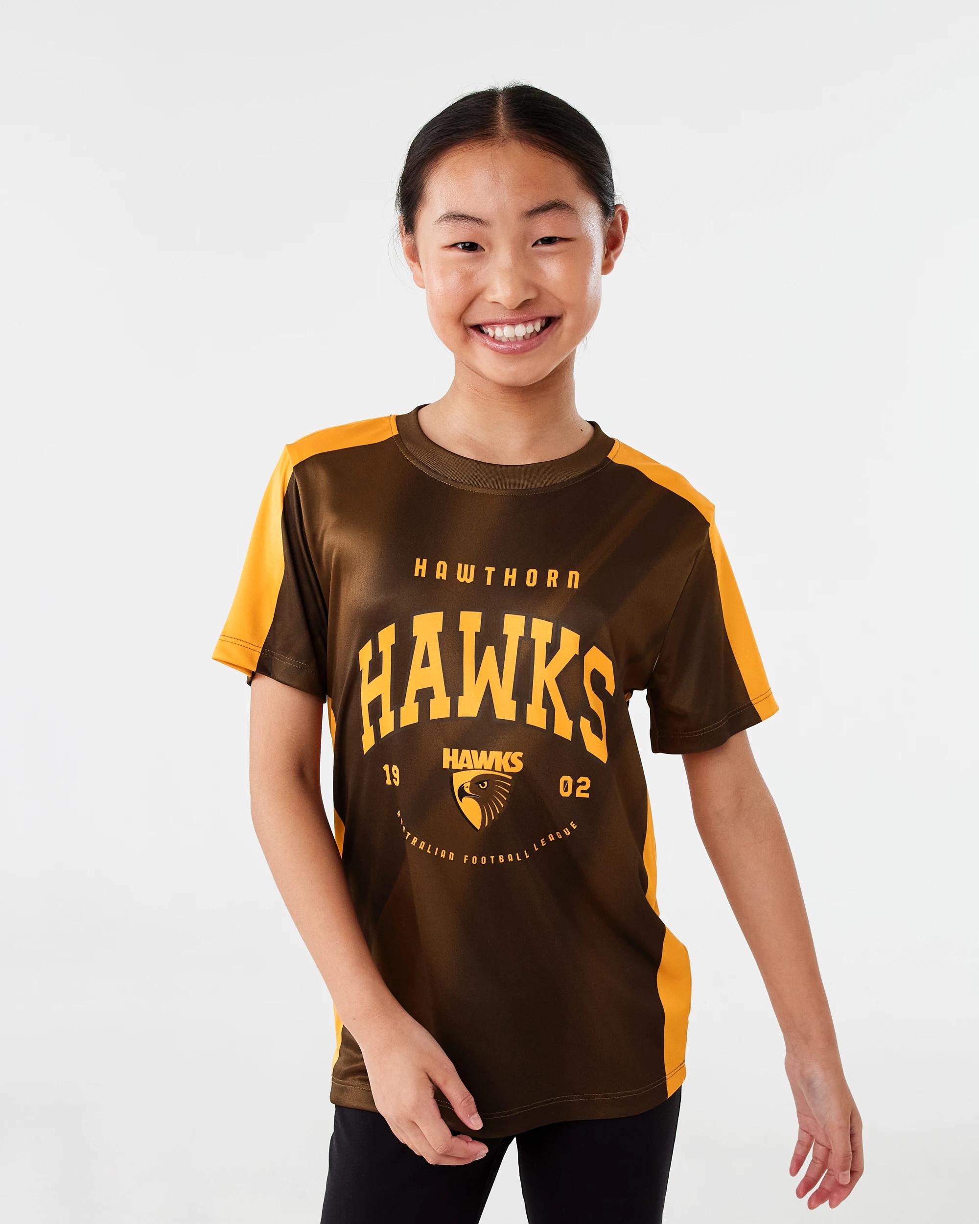 1 Official AFL Youth Training T-shirt Hawthorn, 1 of 8
