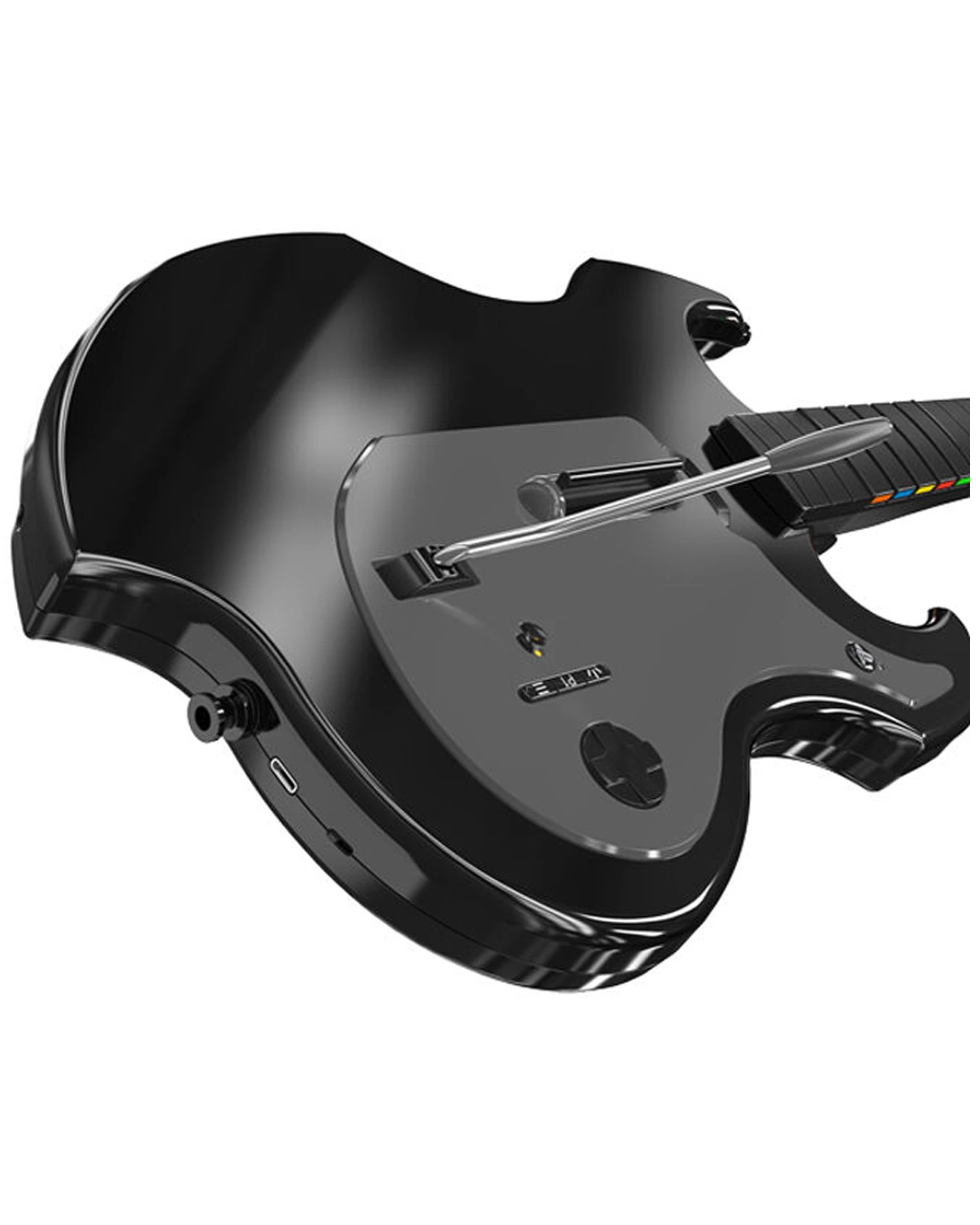 5 Turtle Beach PDP Riffmaster PlayStation Wireless Guitar Controller PS5 PS4 - Black, 5 of 8