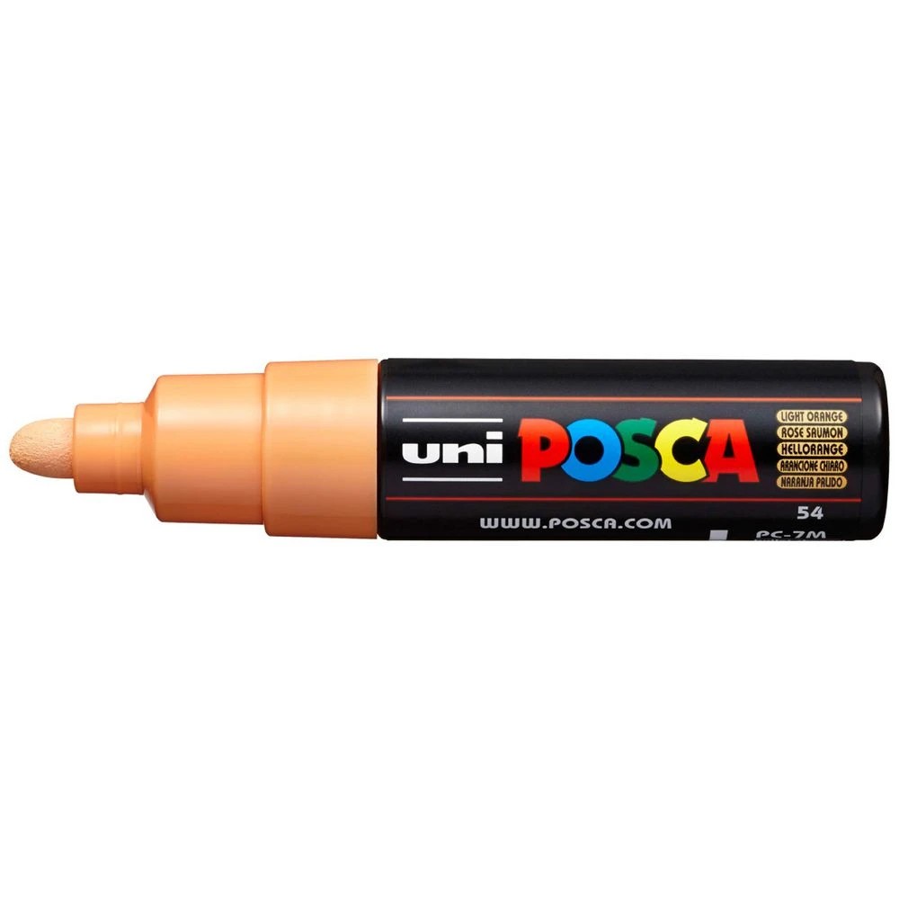 1 POSCA PC 7M Paint Marker Light Orange, 1 of 9