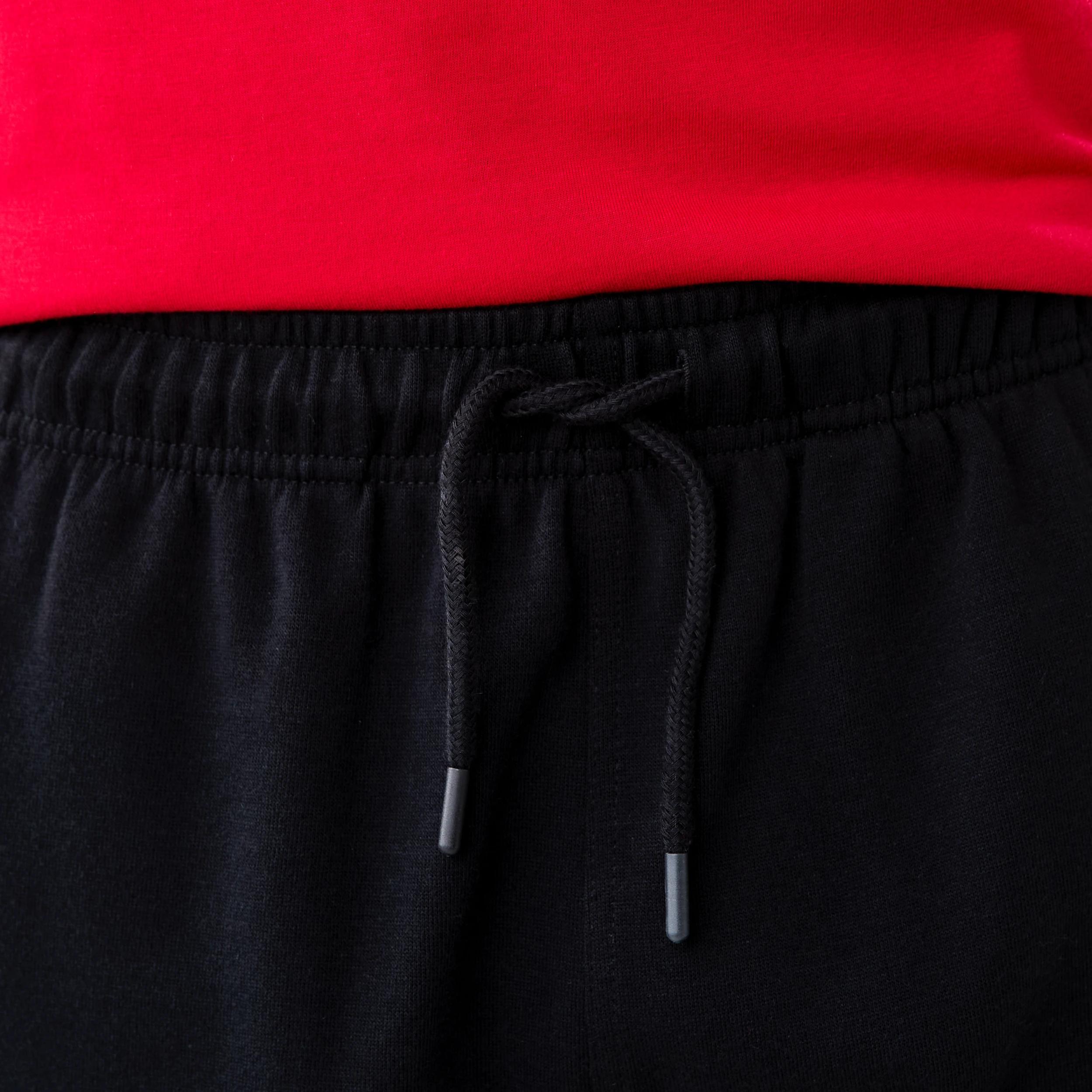 4 Everlast Mens French Terry Shorts Black, 4 of 9