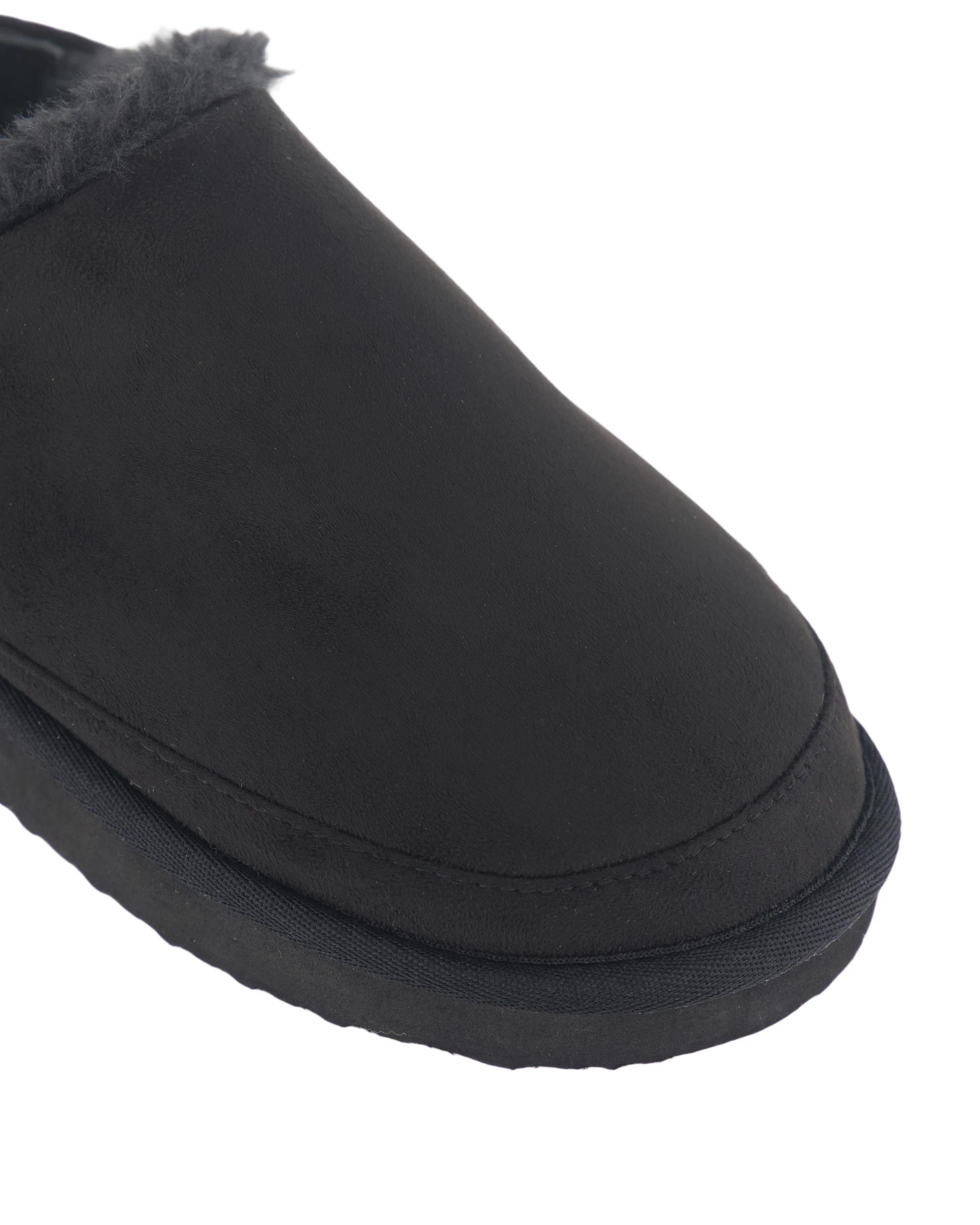 3 Senior Heel Strap Slippers Black, 3 of 3