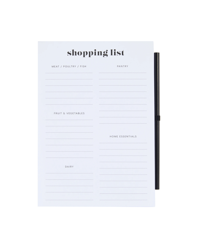 Shopping List with Pe