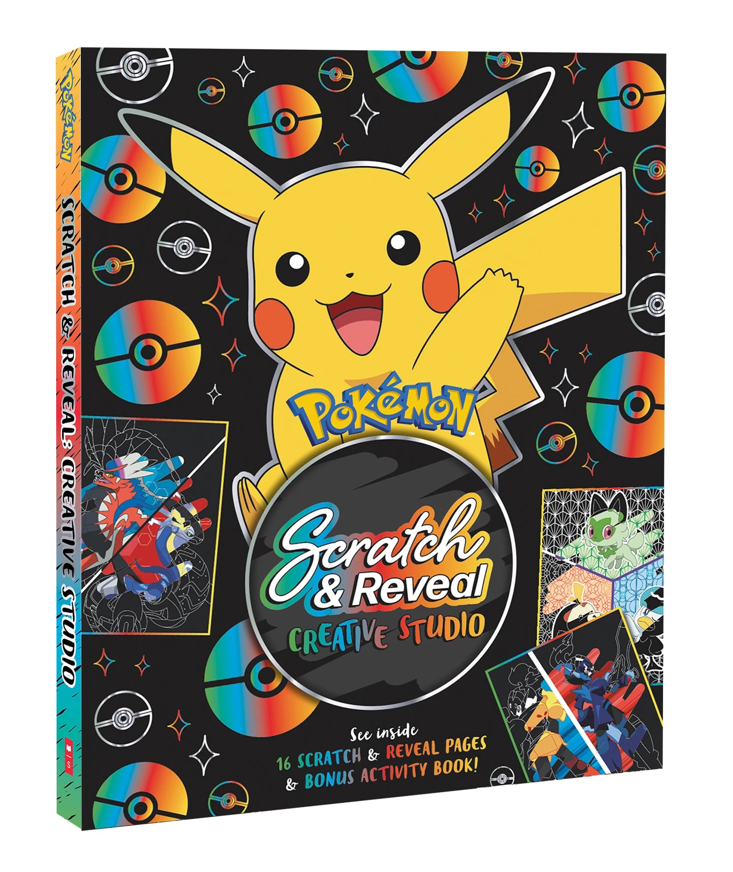 1 Pokemon Scratch & Reveal Creative Studio - Book