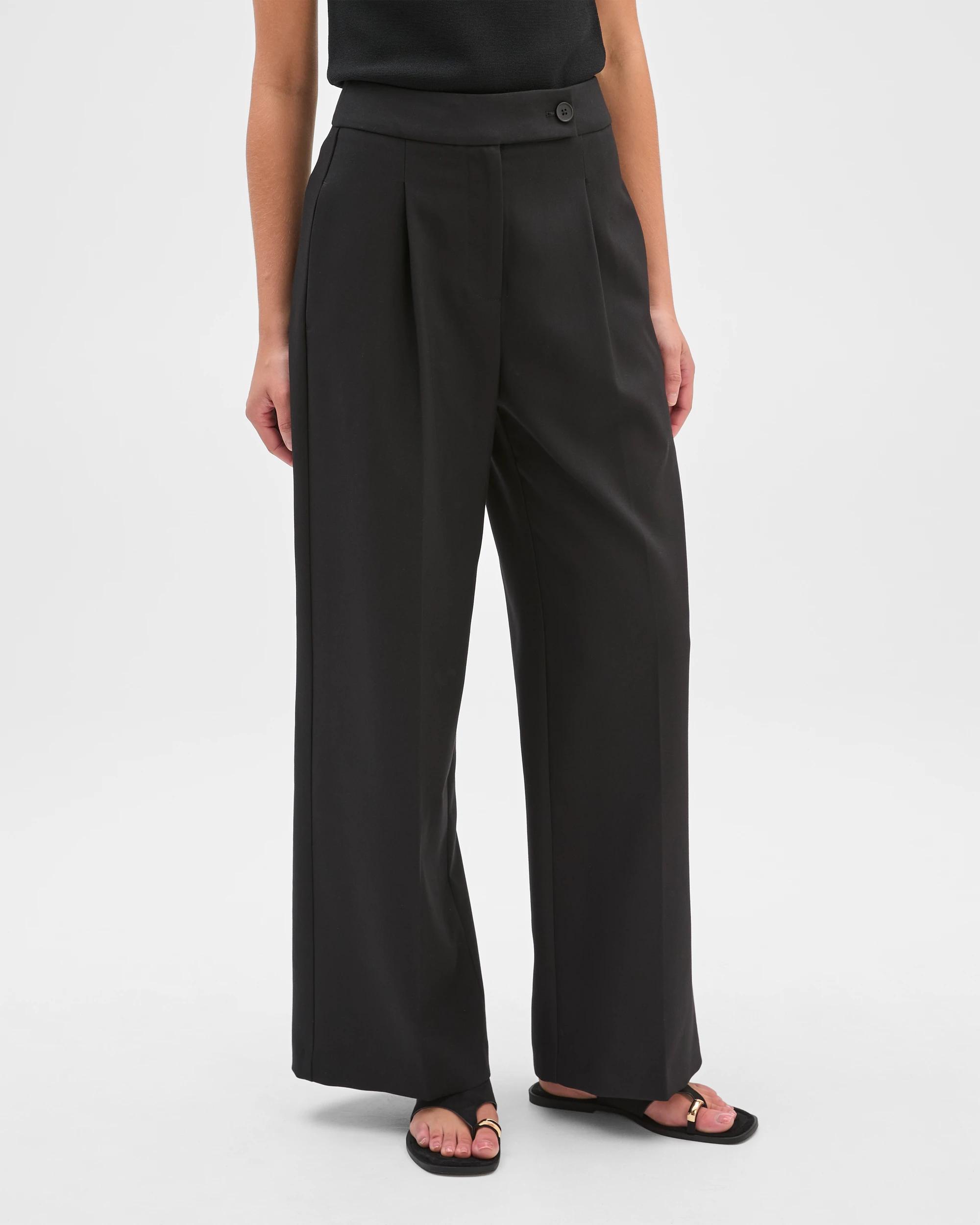 2 Preview Ultra Wide Leg Pants BLACK, 2 of 7