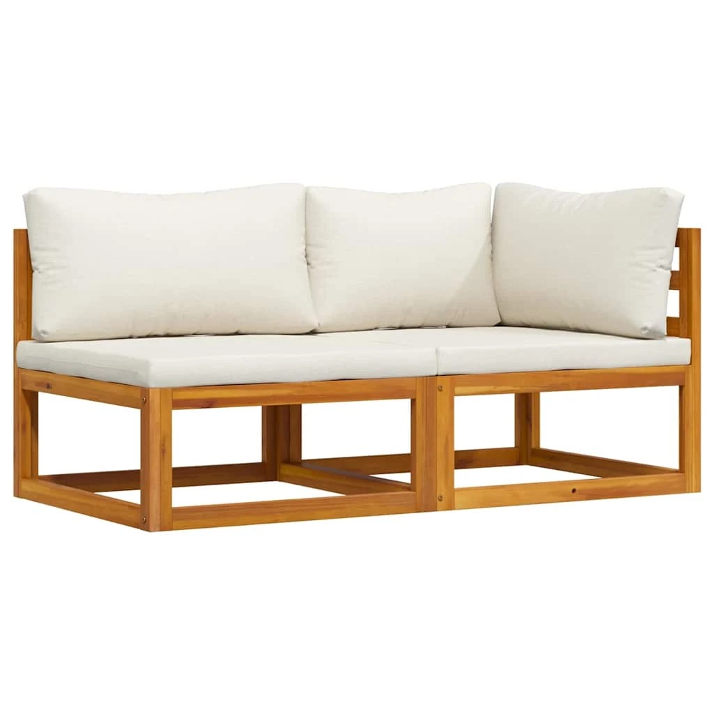 2 Vidaxl Sofa Set Sofa Set, Sofa Sets - White, 2 of 8