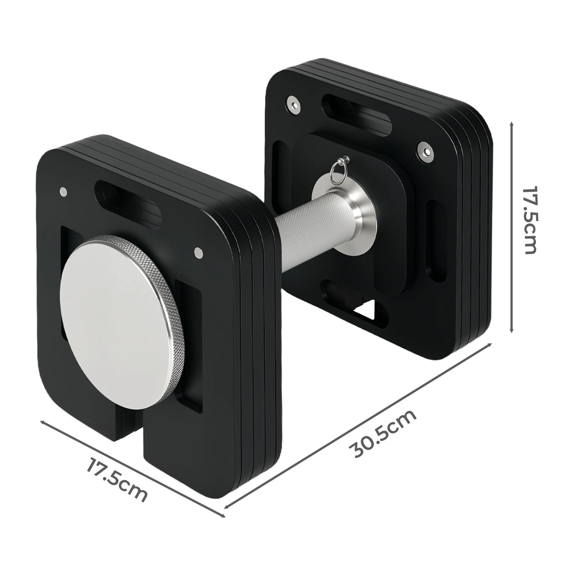 3 Centra Adjustable Dumbbell 4-20Kg Weight Set, 3 of 9