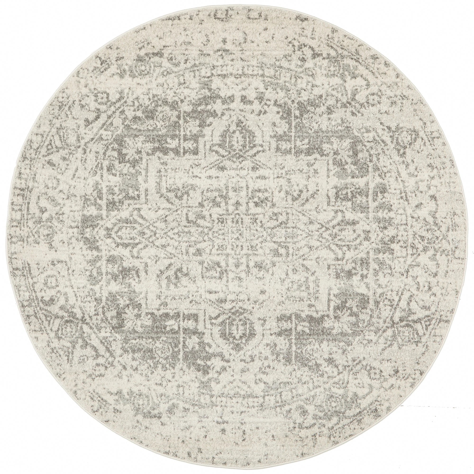 1 Common Ground Rugs Encore 253 200x200cm - Silver, 1 of 9