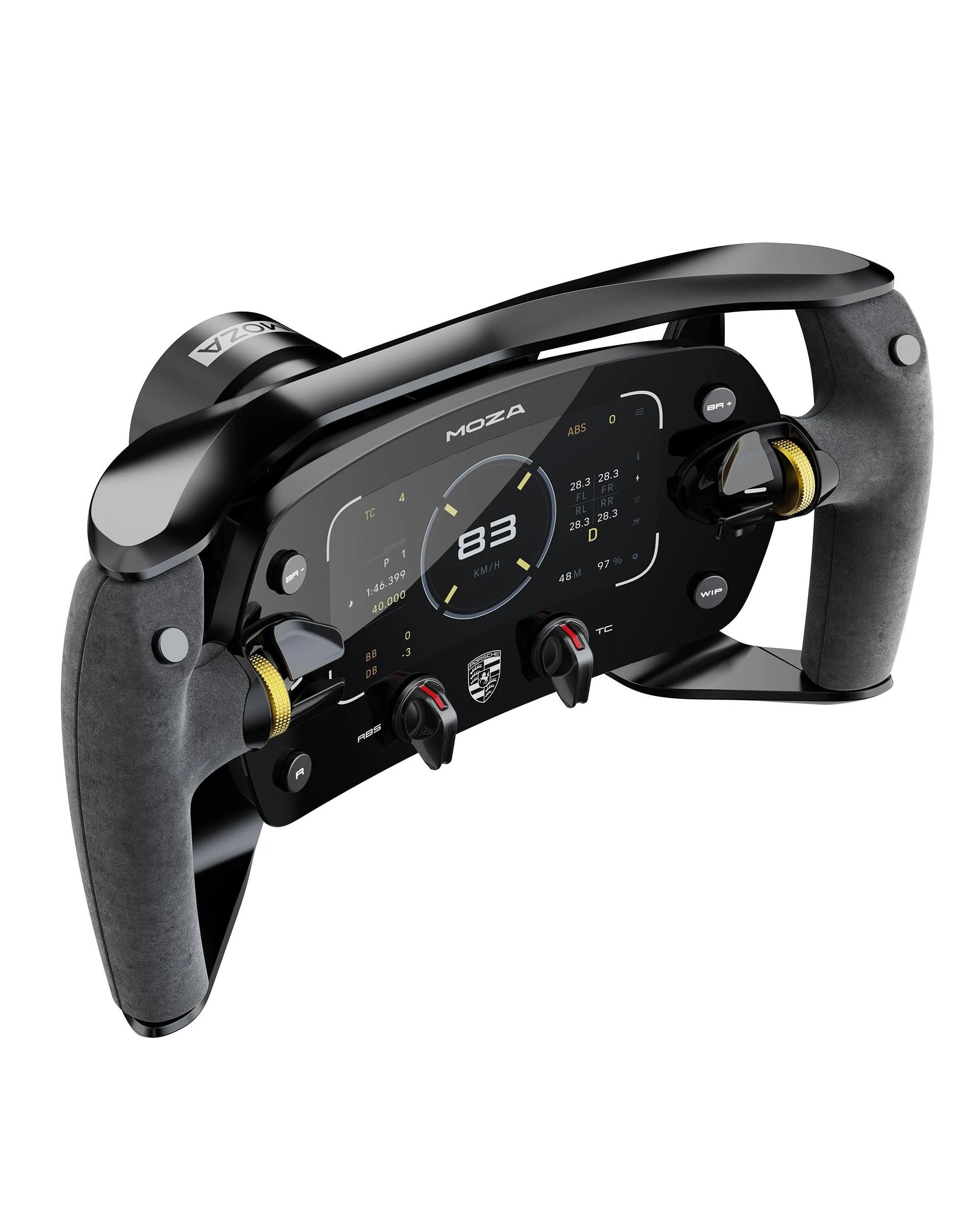 3 MOZA Racing Porsche Mission R Steering Wheel, 3 of 4