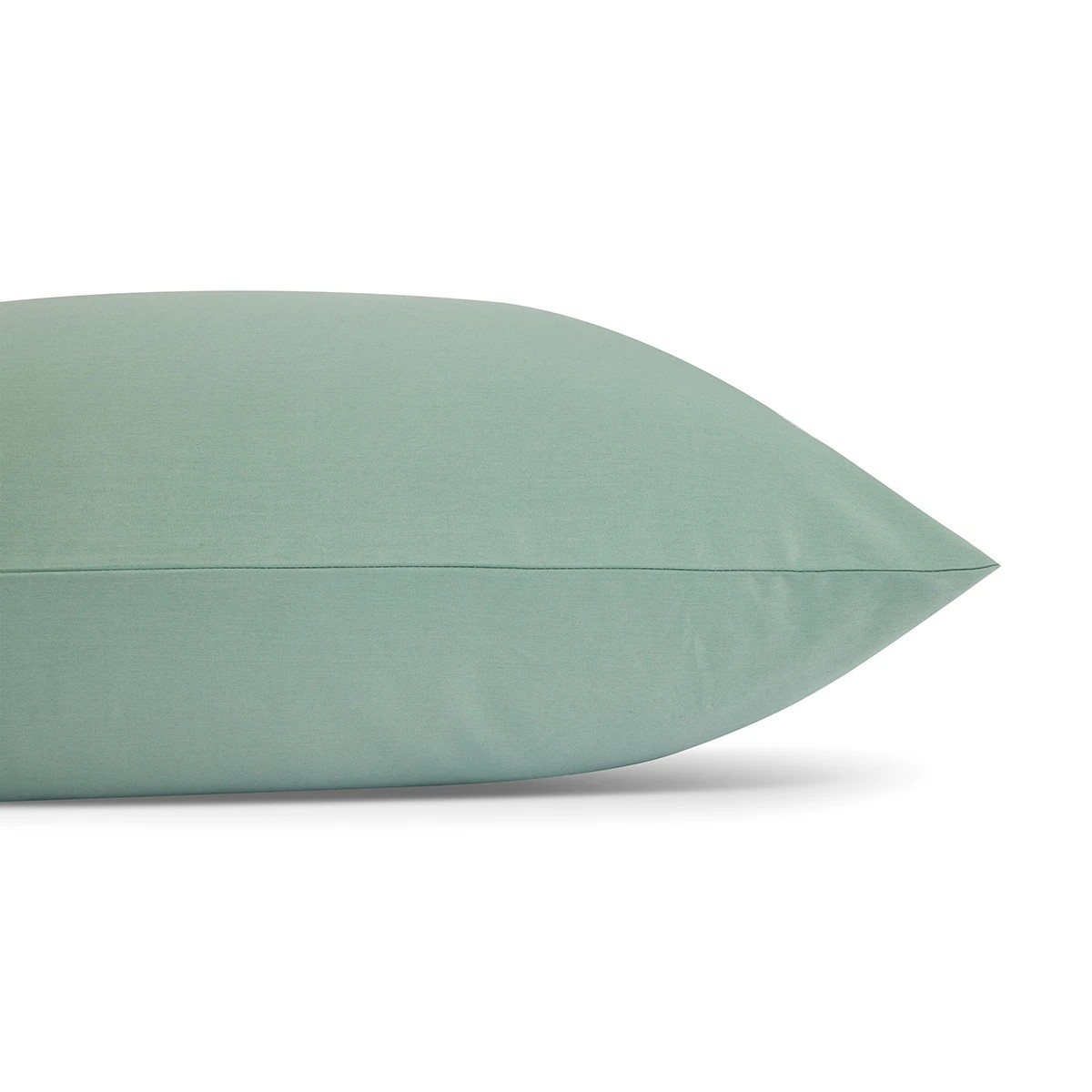 4 2 Pack 500 Thread Count Australian Grown Cotton Standard Pillowcases - Sage, 4 of 5