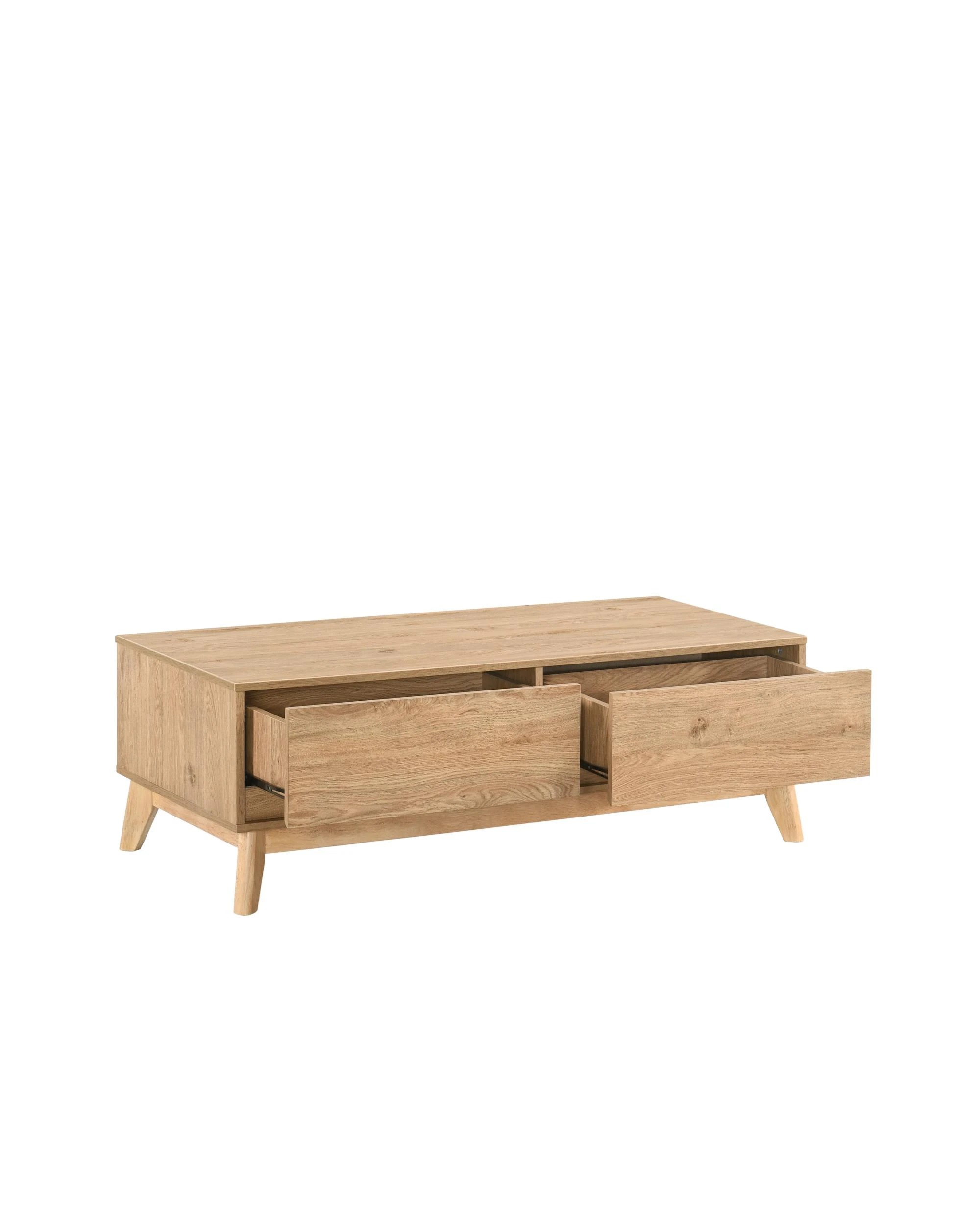 4 Kodu Coffee Table 2 Drawers - Natural, 4 of 7