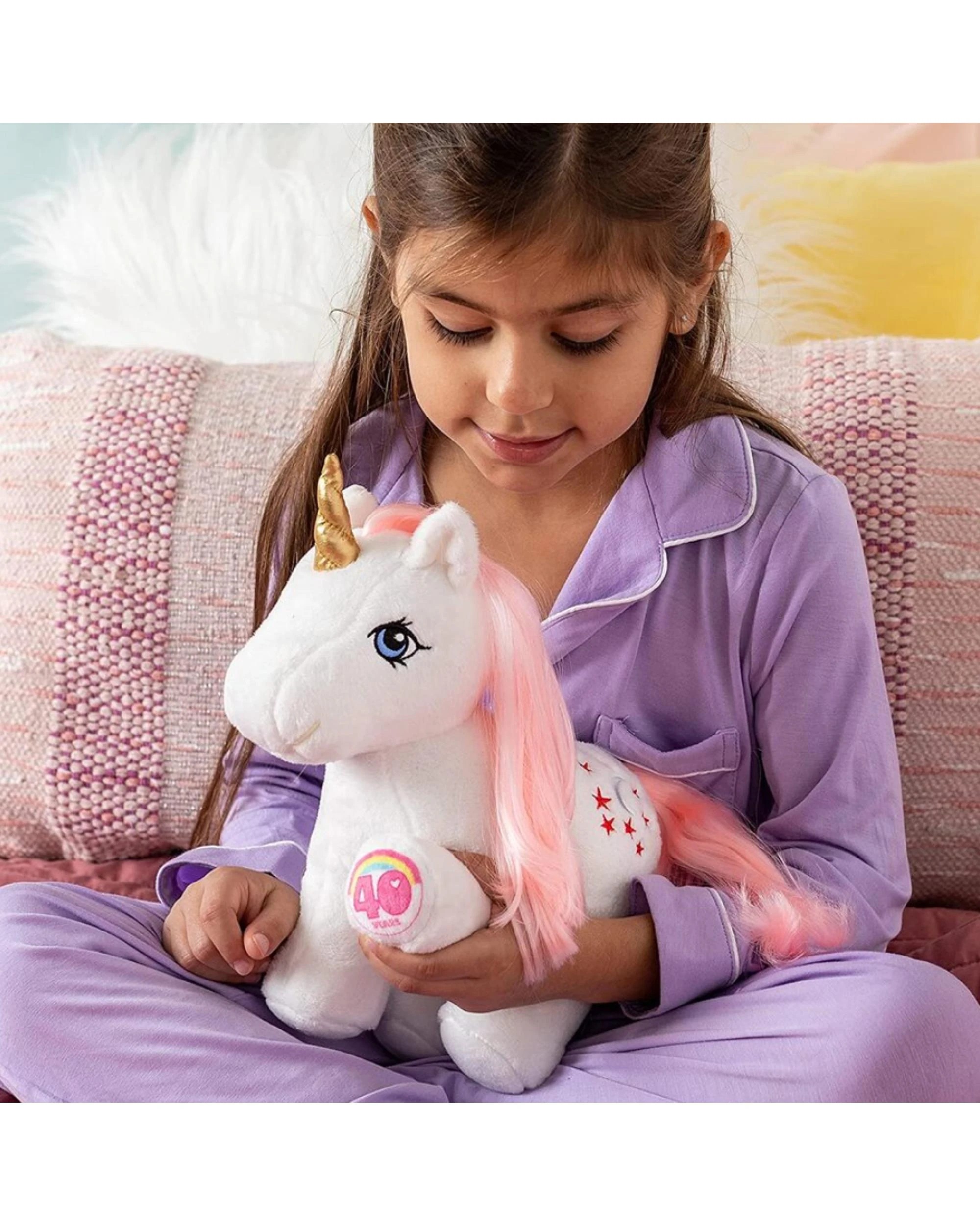 3 My Little Pony 40th Anniversary Moondancer Plush, 3 of 3