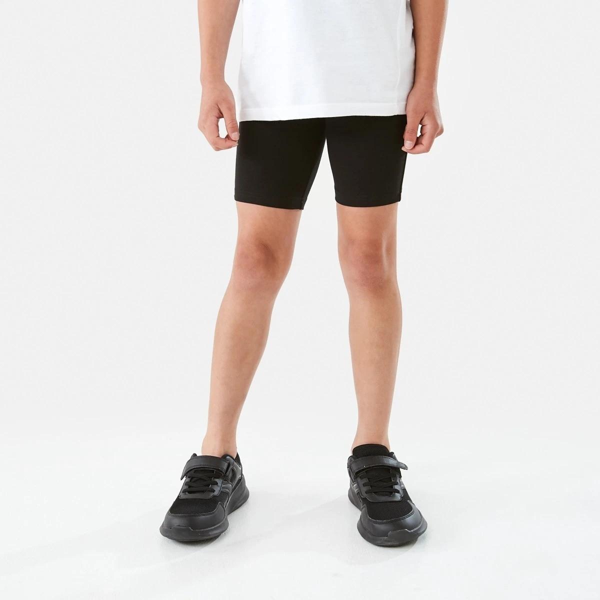 1 School Long Bike Shorts Black, 1 of 7