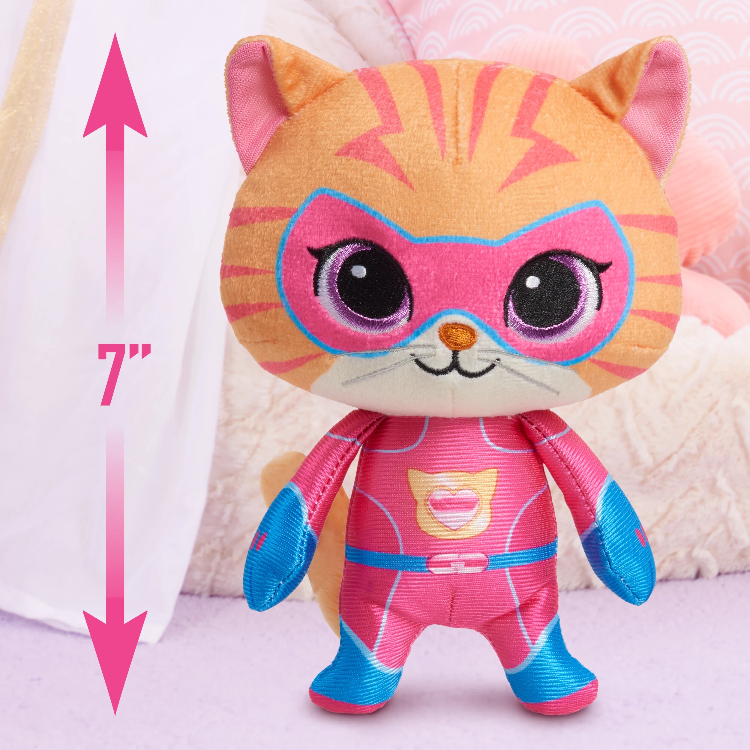 7 Disney Junior SuperKitties Small Plush - Assorted - Multi, 7 of 10