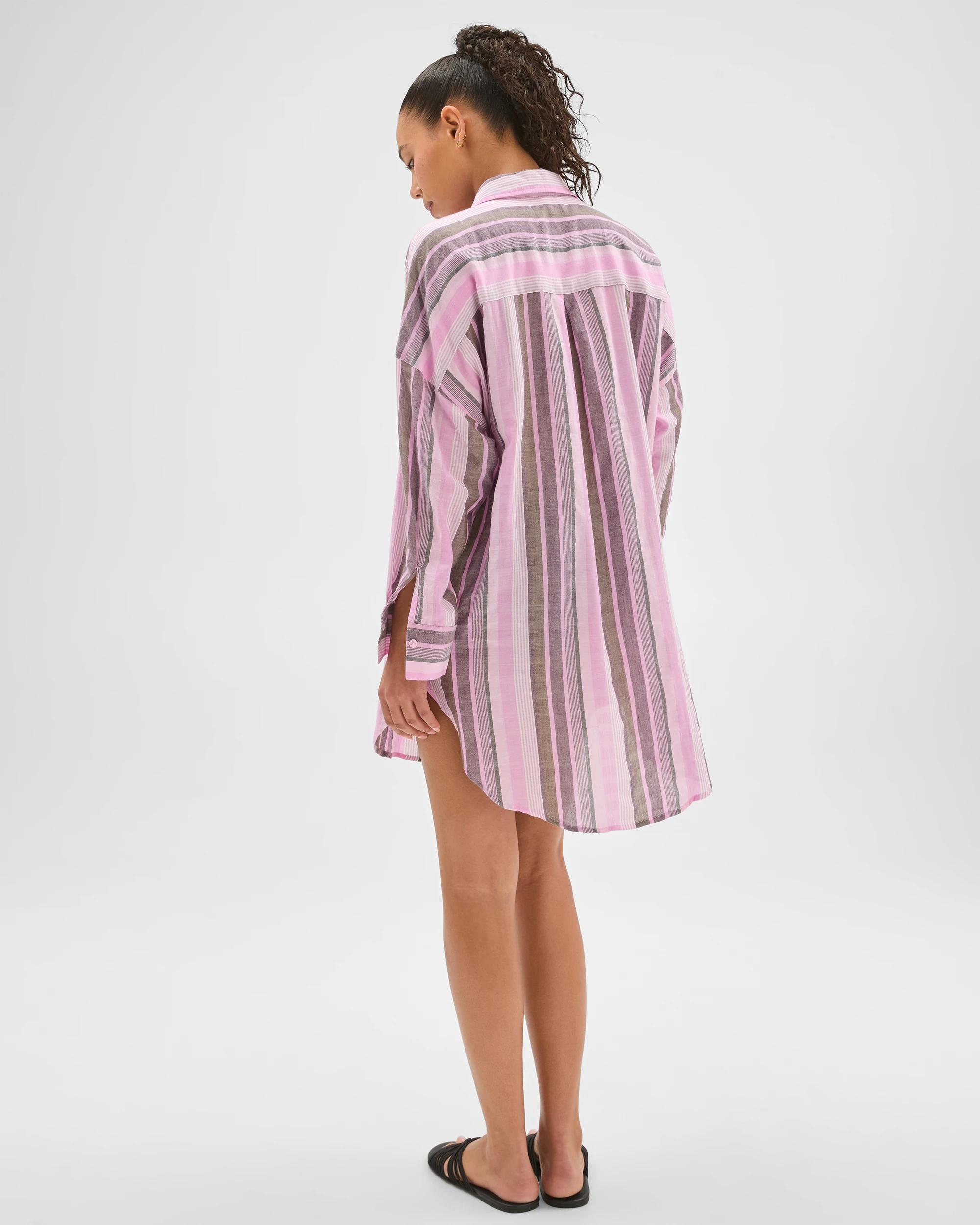 Target Woman Resort Cotton Blend Swim Overshirt - Kmart