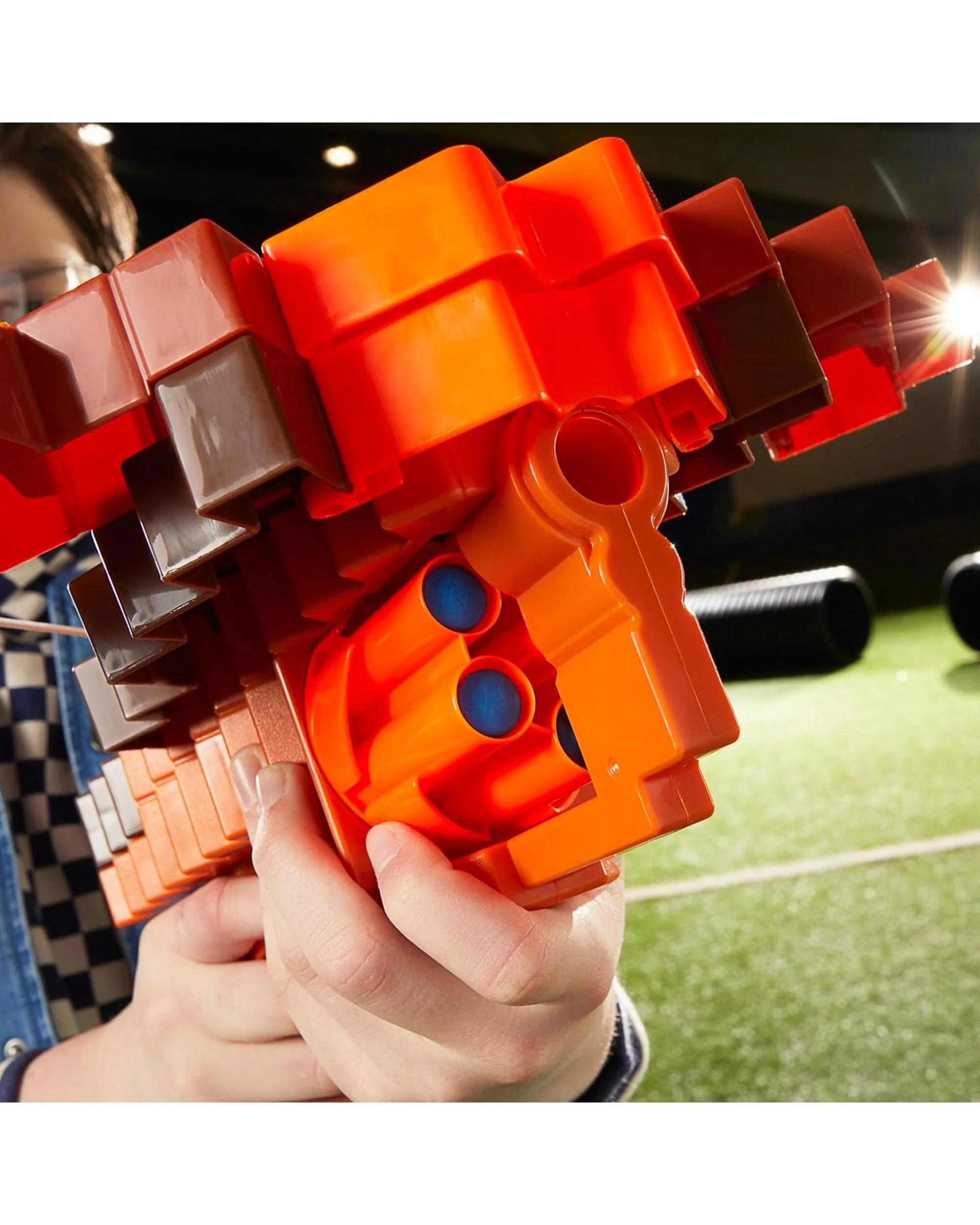 7 NERF Minecraft Pillager's Crossbow Dart Blaster, 7 of 8