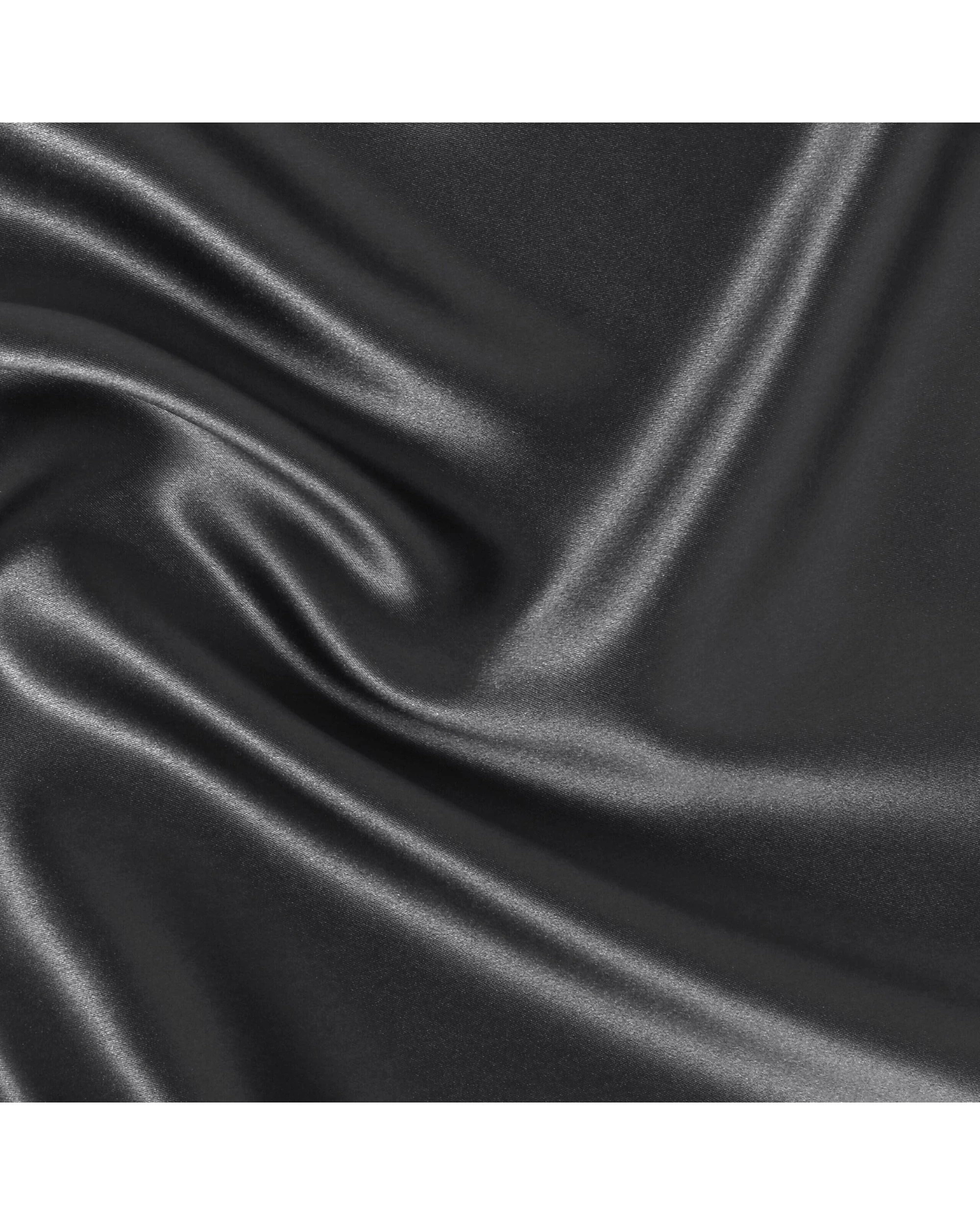 4 Natural Home Luxe Mulberry Silk Pillowcase 25 Momme King Pillowcase 48x90cm Twin Pack - Charcoal, 4 of 5