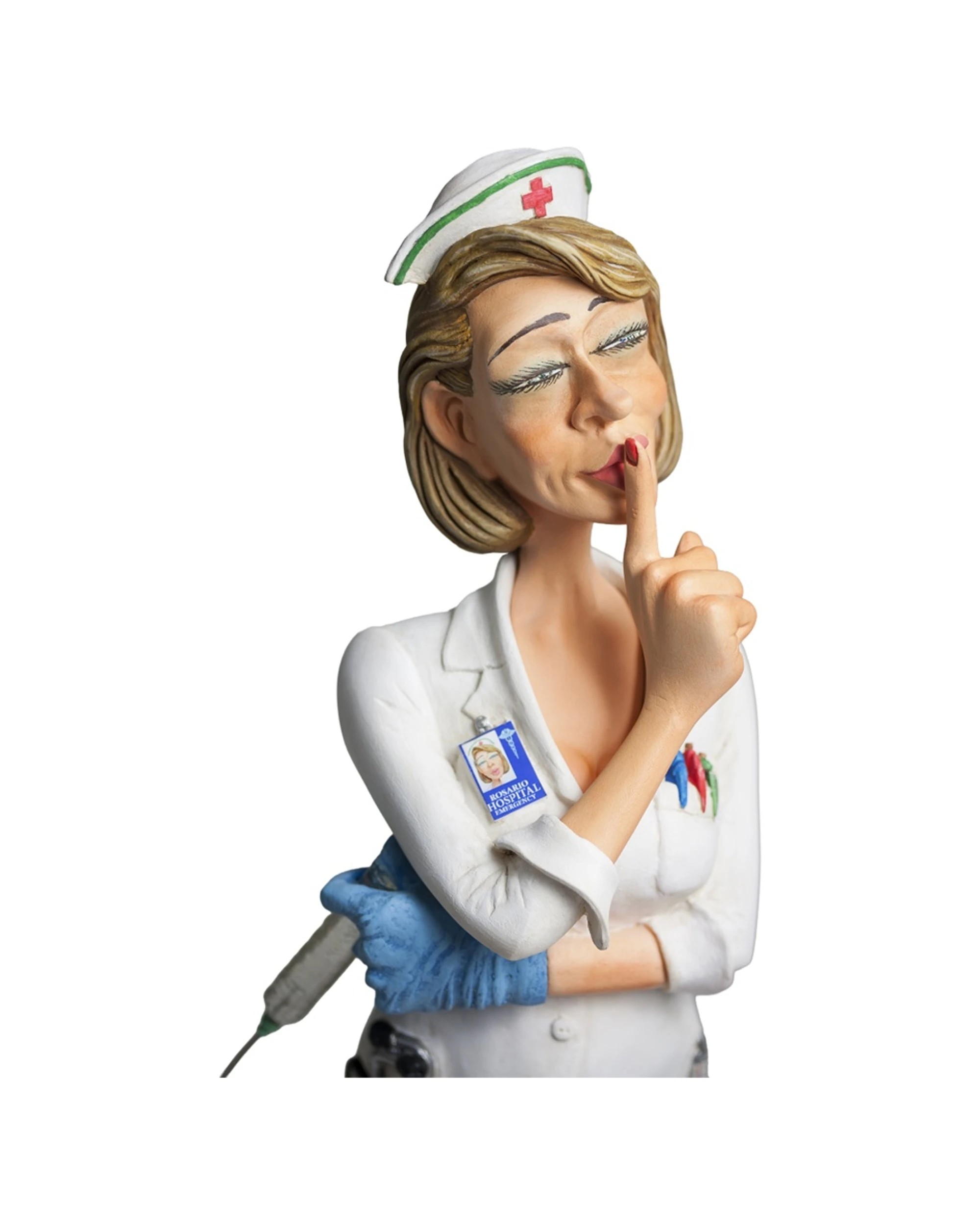 3 The Comic Art of Guillermo Forchino Half Size Nurse Figurine - Multi, 3 of 5