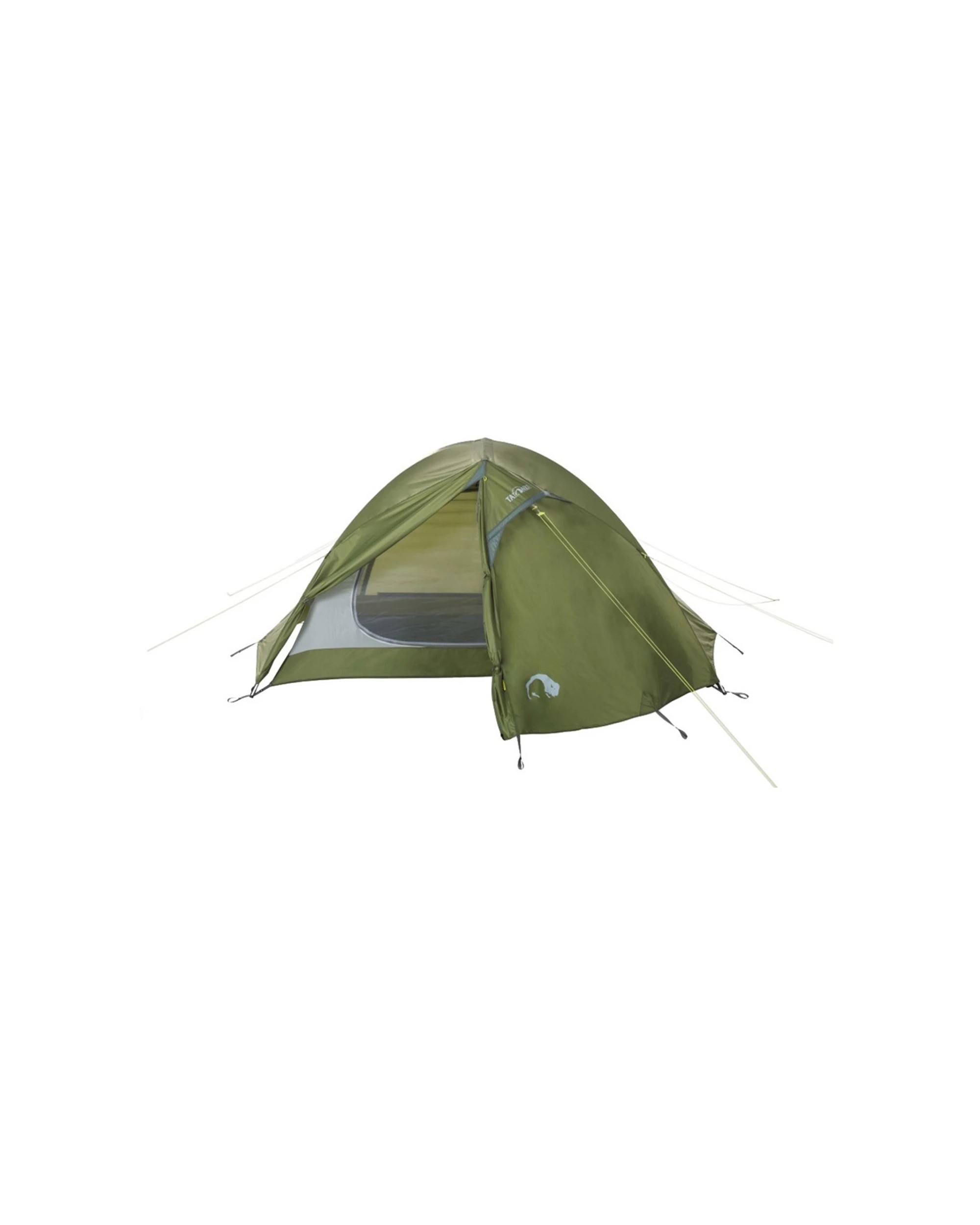 3 Tatonka Mountain Dome 2 Person Tent Lightweight Waterproof With Vestibules - Green, 3 of 5