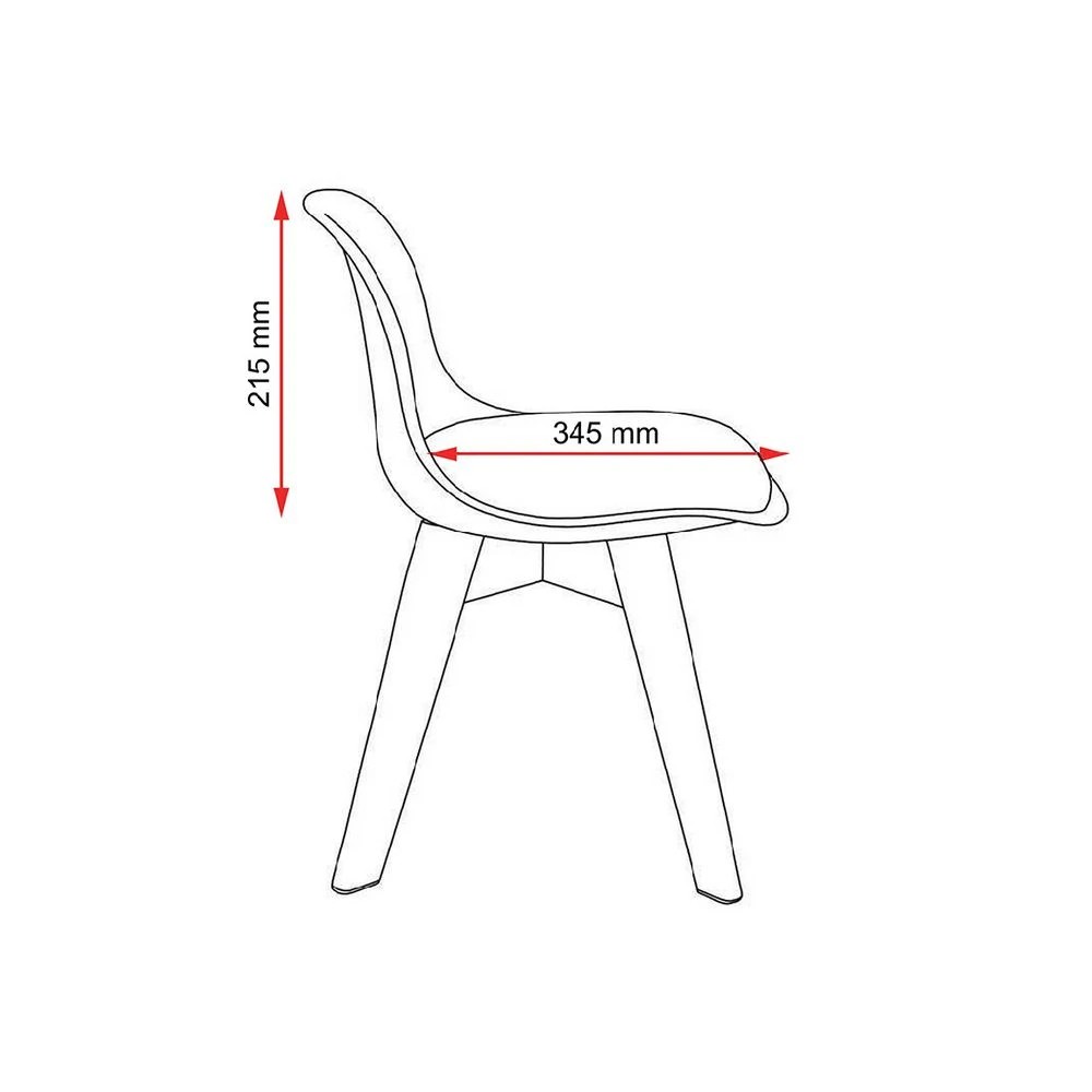 6 Kadink Padded Kids Chair White, 6 of 7