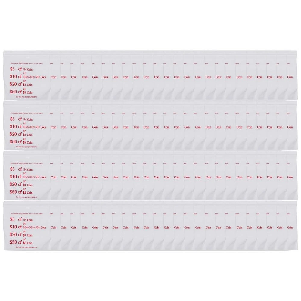 2 Cumberland Plastic Press Seal Coin Bags 100 Pack, 2 of 2