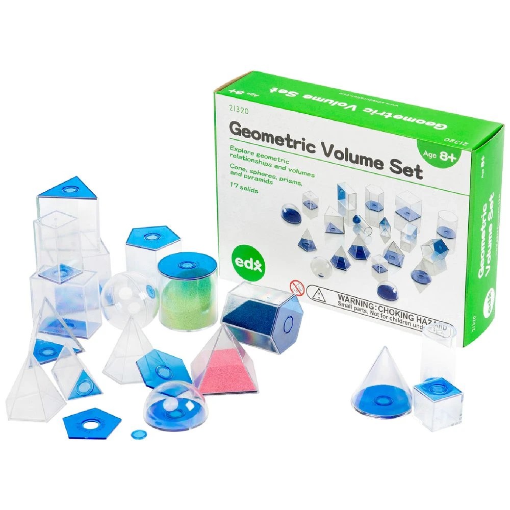 1 EDX Education 5cm Geometric Volume Set, 1 of 1