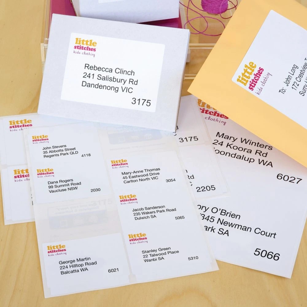 5 Avery 4UP Inkjet Laser Shipping Labels 100 Sheets, 5 of 8