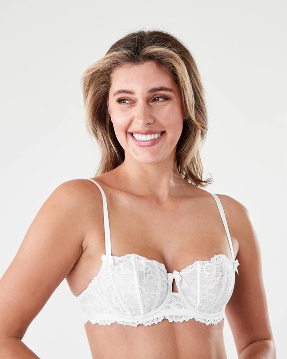 Co-ordinated Lace Balconette Soft Cup Bra
