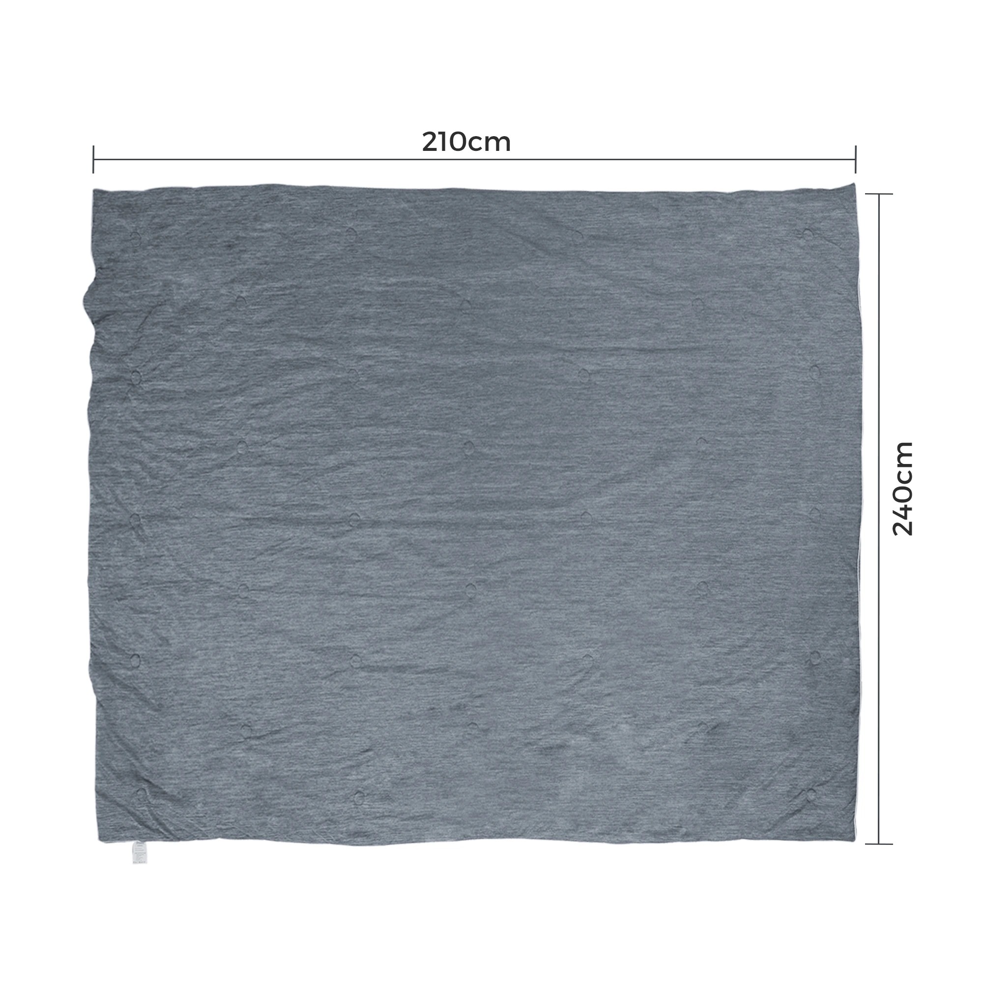 3 Dreamz Blanket Cooling Summer Quilt Soft Sofa Bed Sheet Rug Luxury 240x210cm, 3 of 7