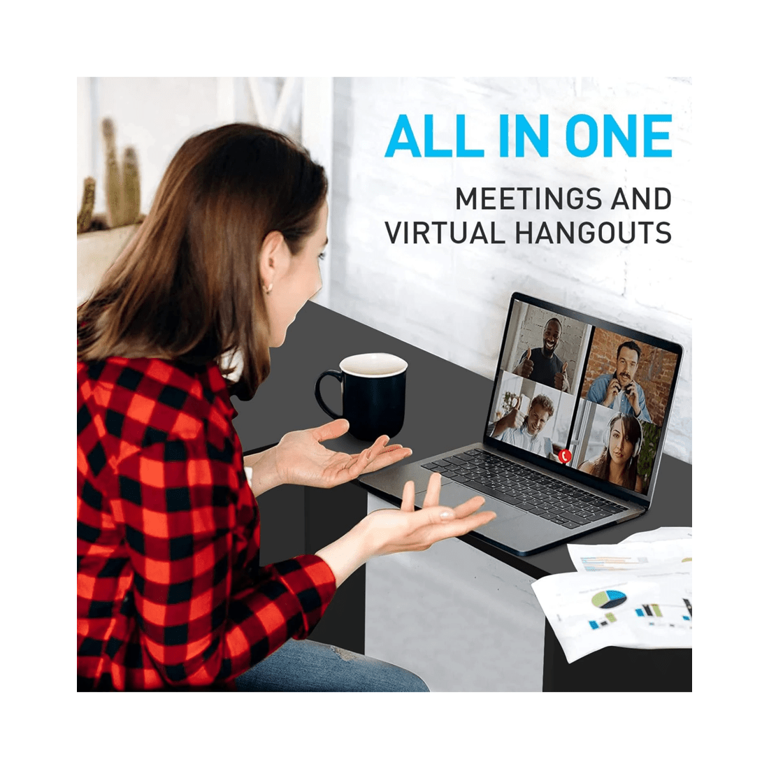 3 Advwin Computer Desk L Shaped Office Desk Corner Study Table Black, 3 of 7