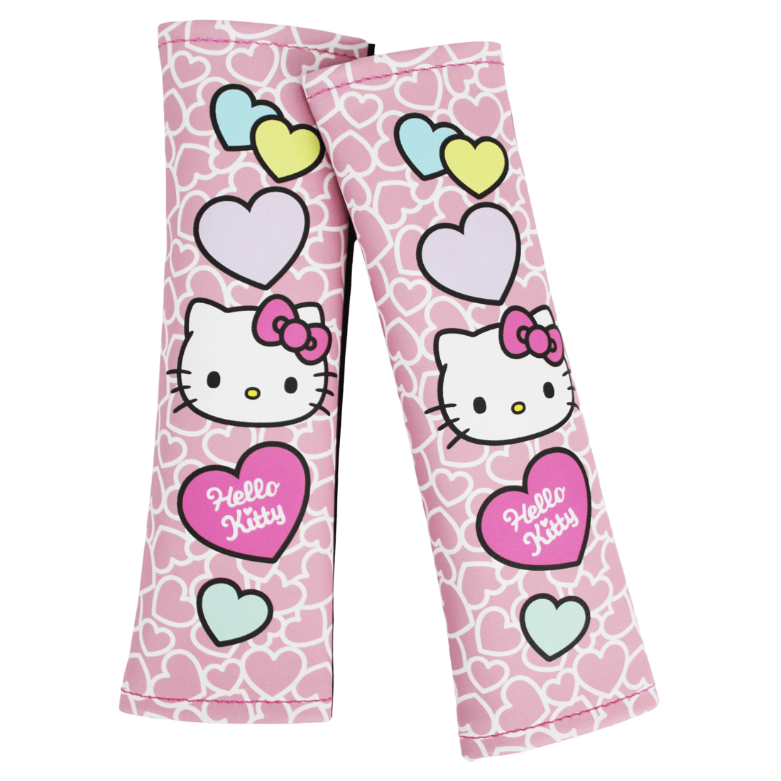 3 2 Pack Hello Kitty Seat Belt Covers, 3 of 3