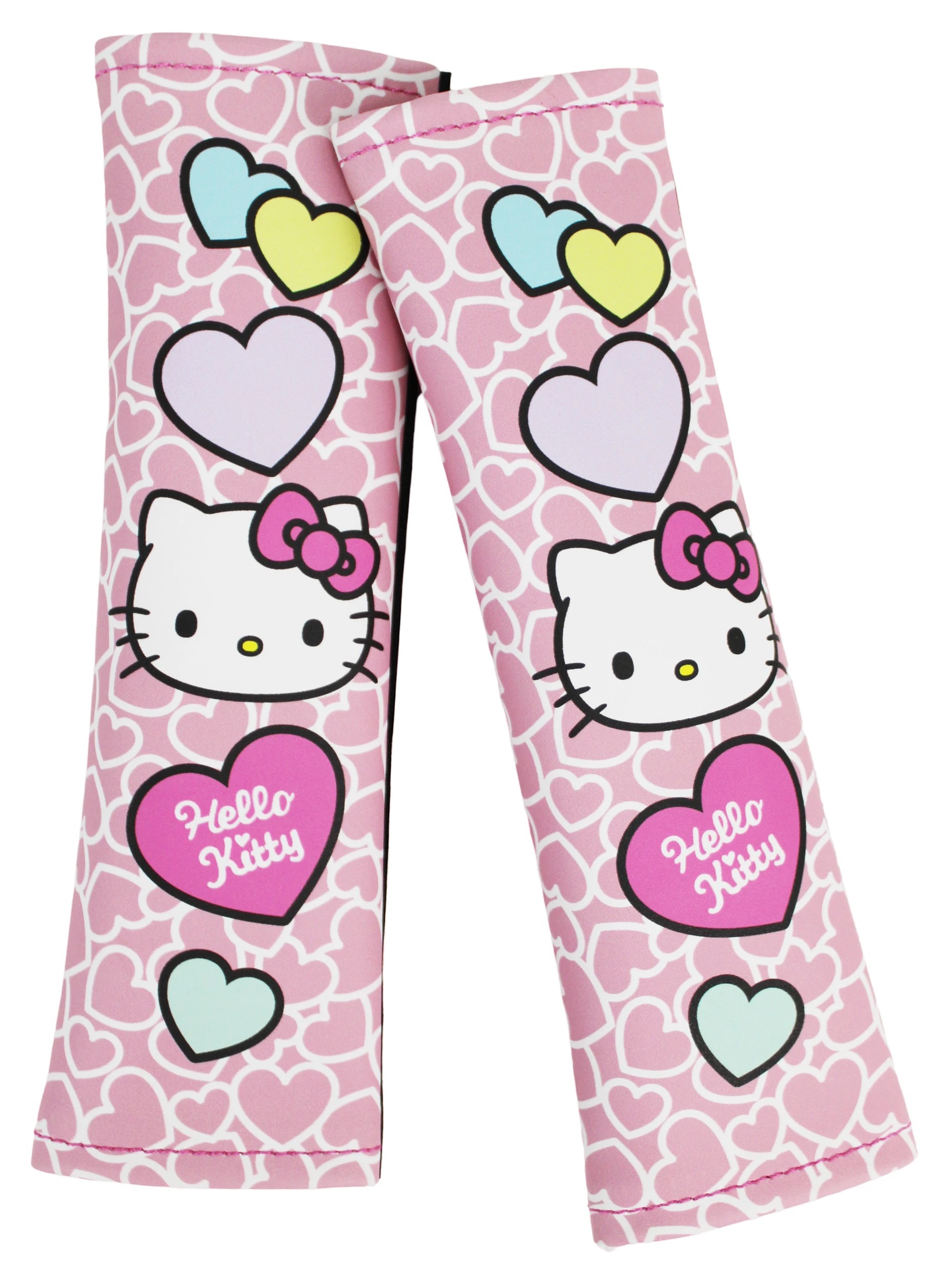 3 2 Pack Hello Kitty Seat Belt Covers, 3 of 3