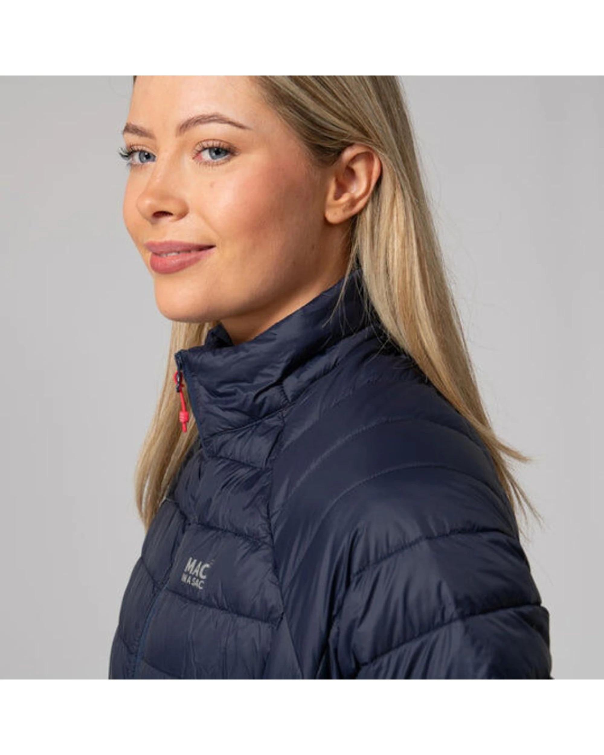 3 Mac in a Sac Synergy Packable Womens Thermolite Jacket NAVY, 3 of 7