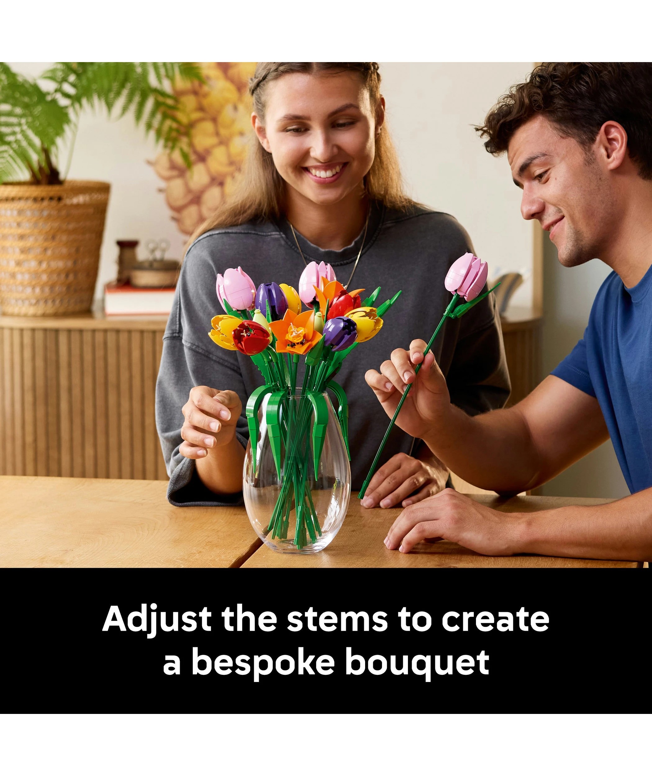 6 LEGO Botanicals Tulip Bouquet 11501, 6 of 10