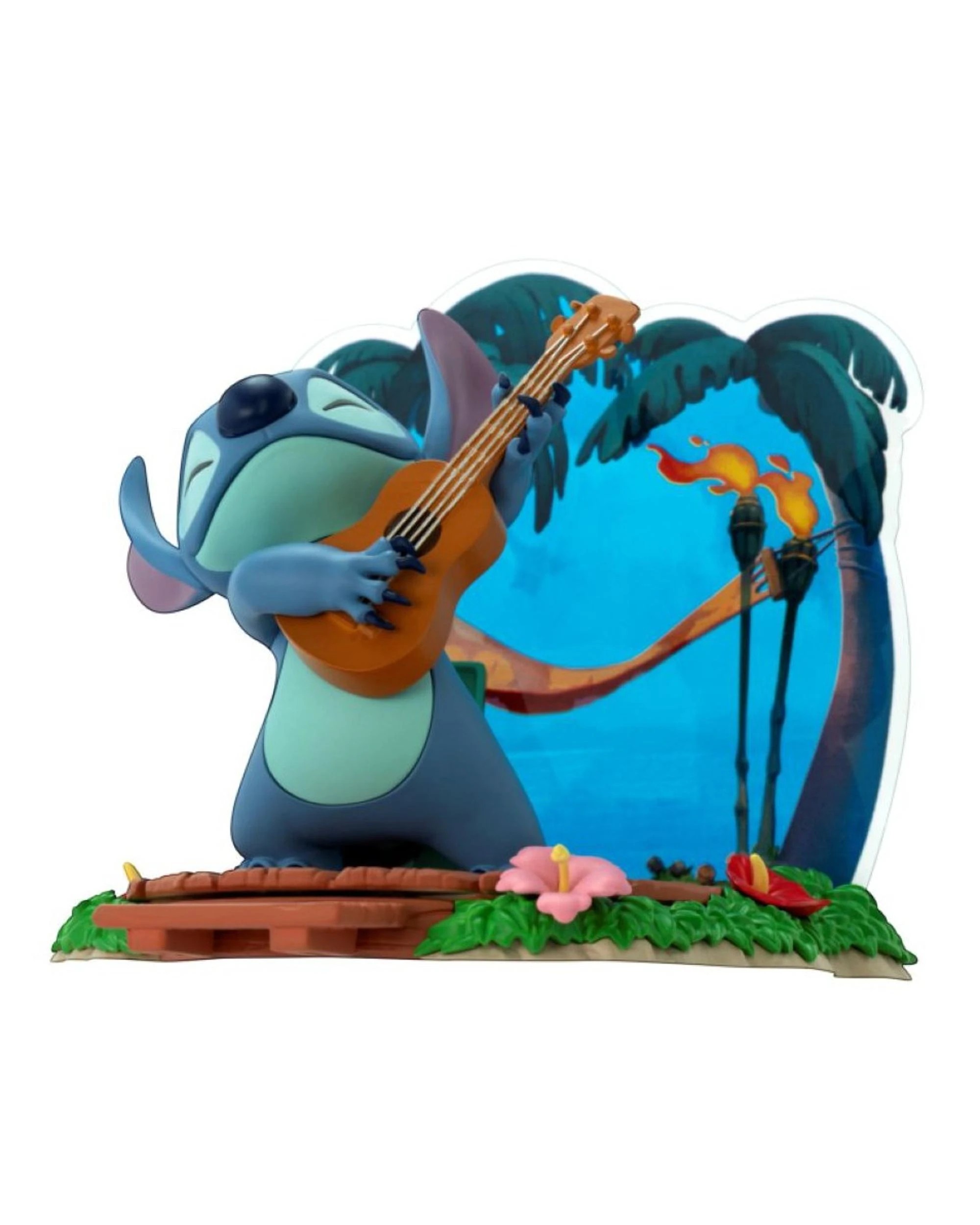 5 ABYstyle Disney Lilo and Stitch Stitch with Guitar 1:10 Scale Figure, 5 of 5