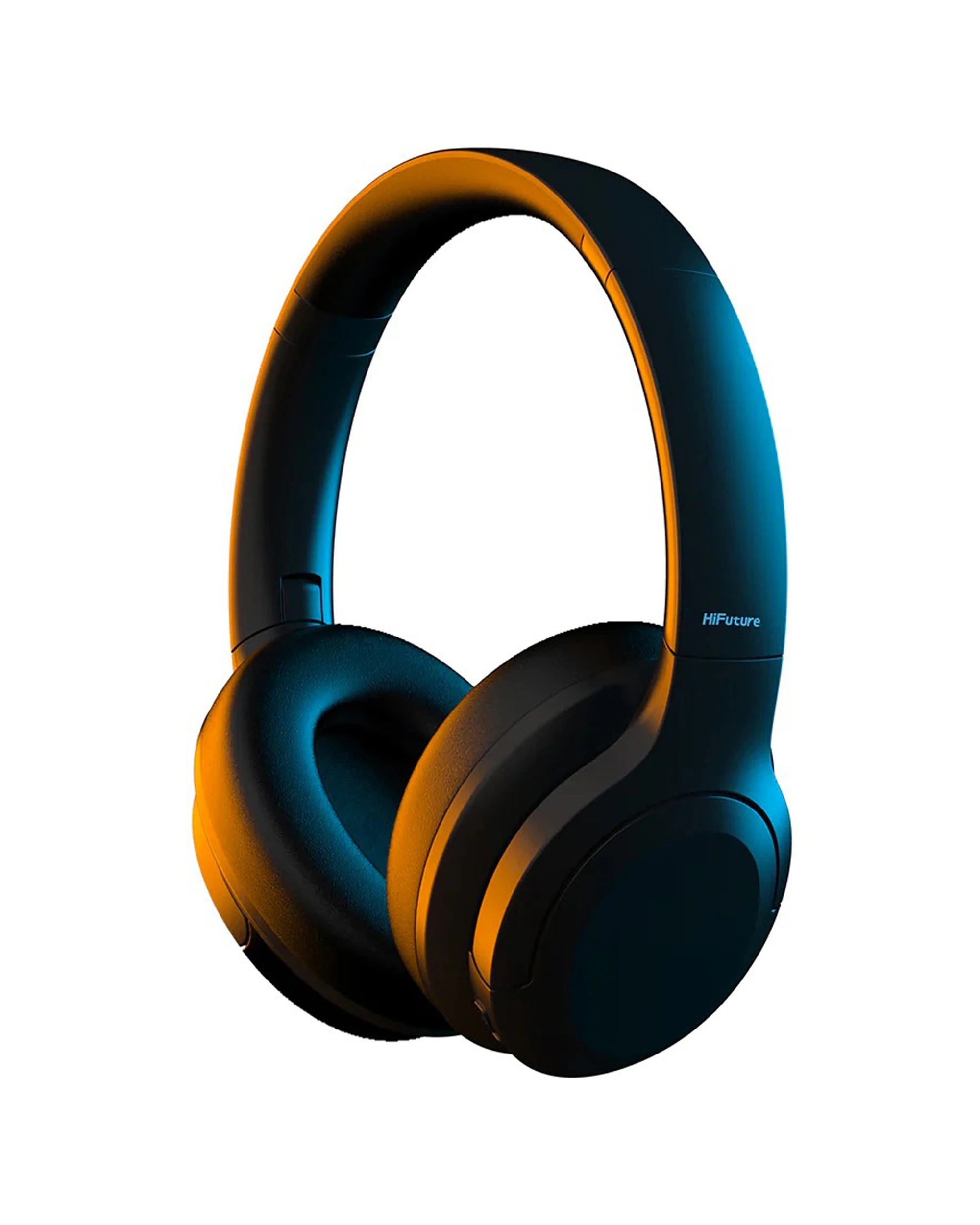 1 Hifuture Futuretour Active Noise Cancelling Bluetooth High Bass Headphones - Black, 1 of 6