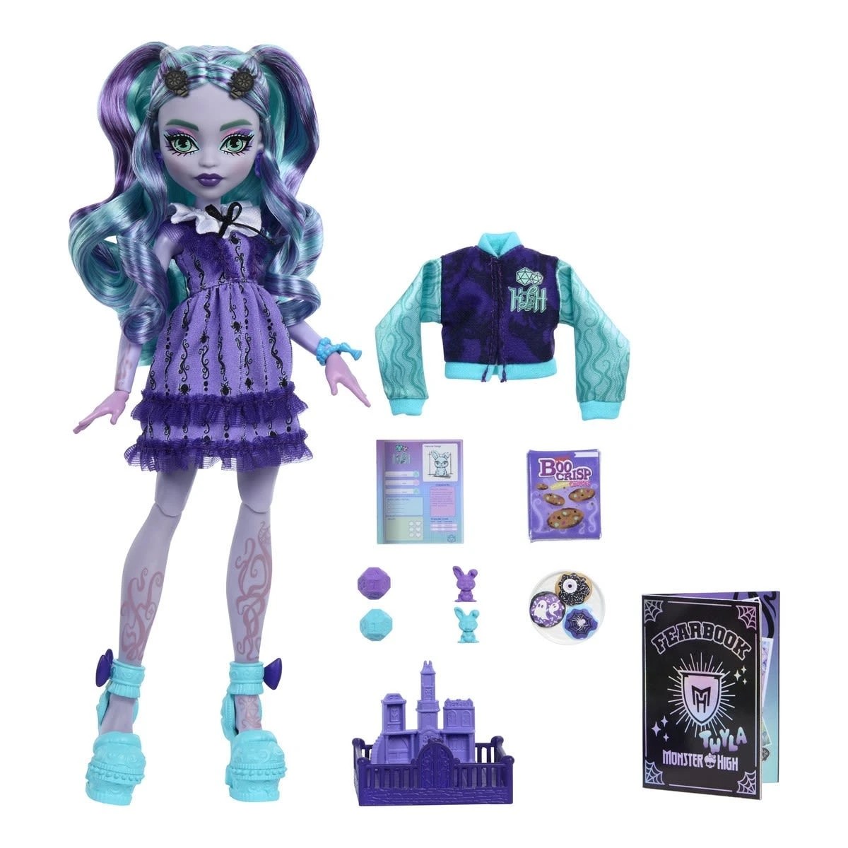 2 Monster High Fearbook Twyla Doll Playset, 2 of 5